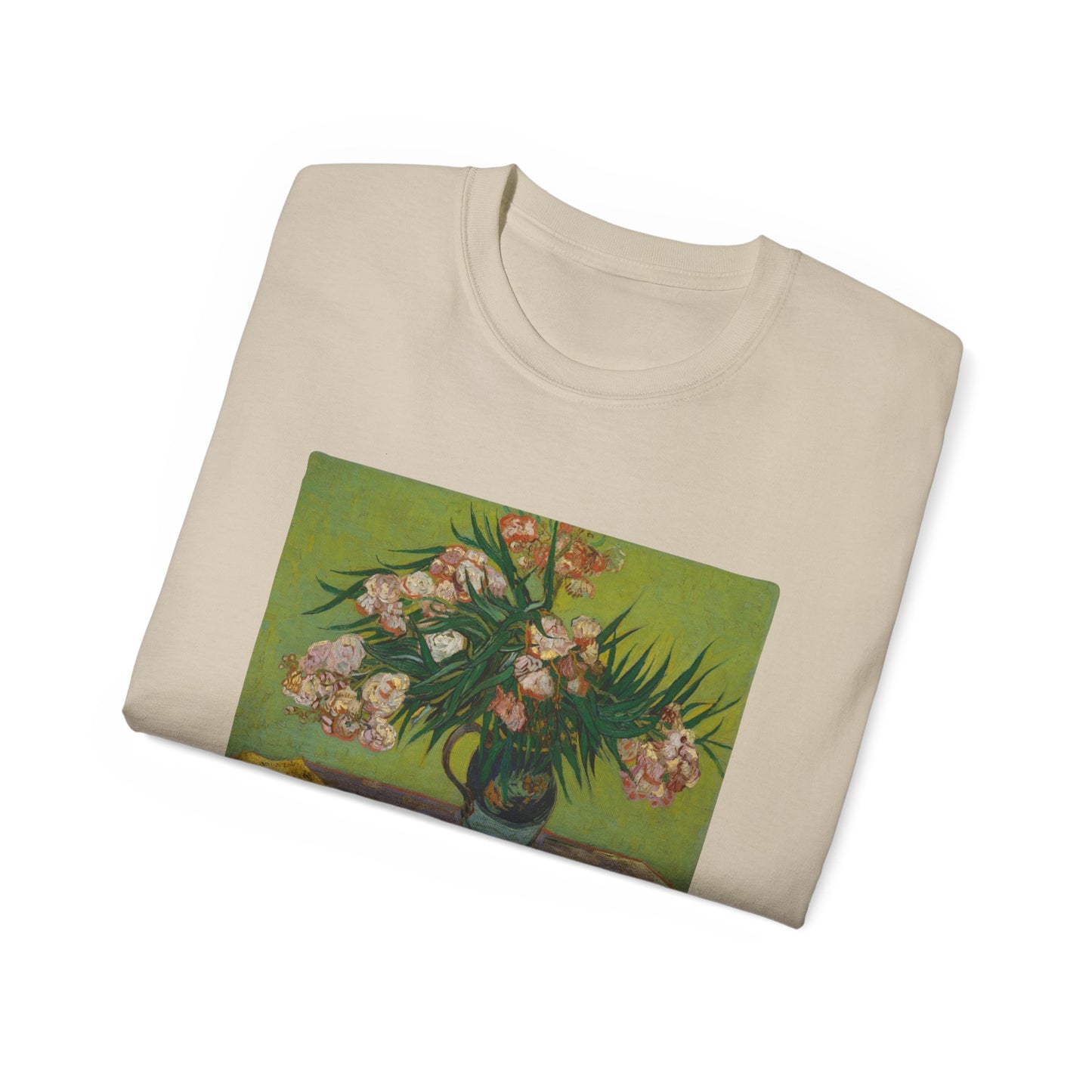 Ripped Vincent Van Gogh, Oleanders 1888 Ultra Cotton Tee