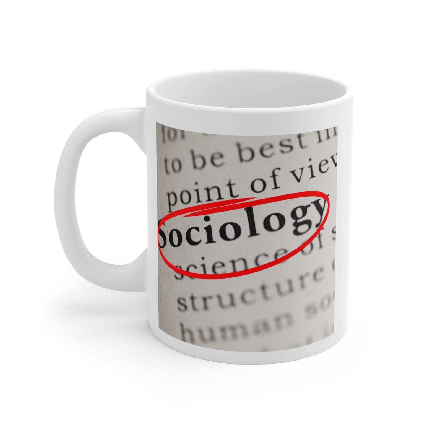 Sociology Antisocial Mug 11oz EU