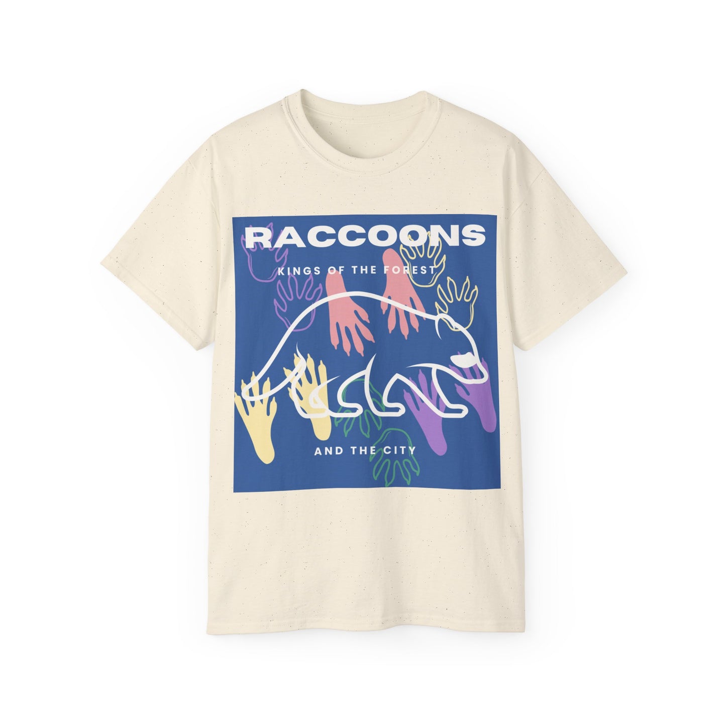 Kings of City Forest Raccoons Unisex Ultra Cotton Tee