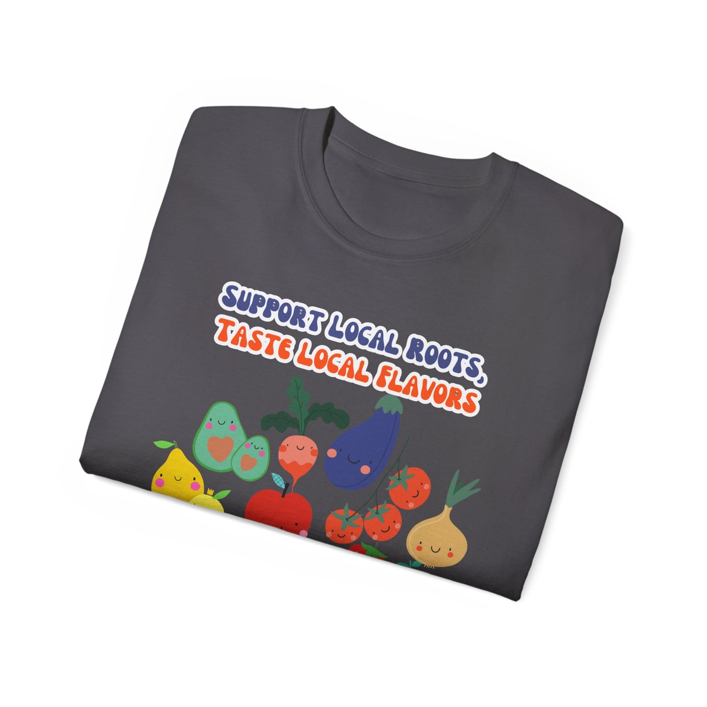 Local Roots Local Flavors Unisex Ultra Cotton Tee