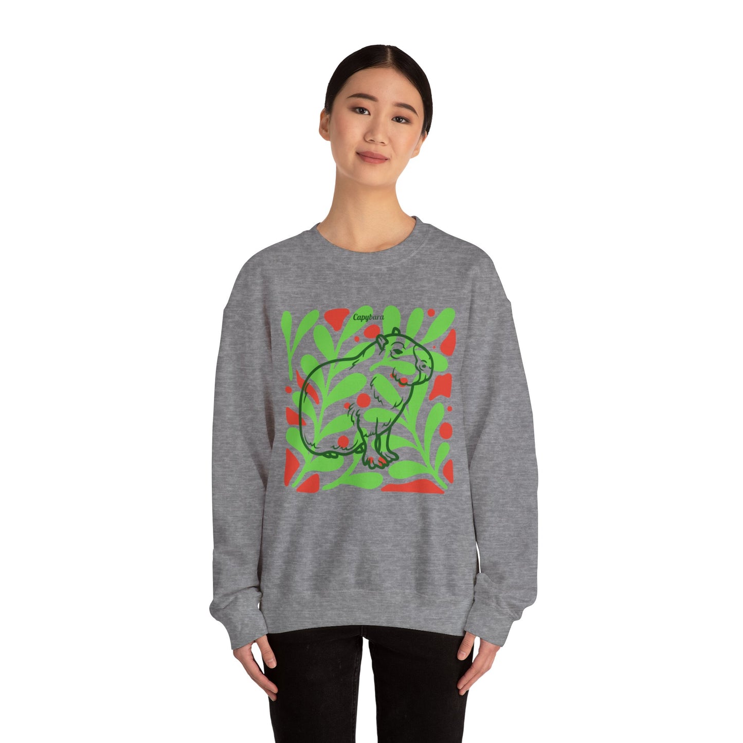 Capybara Unisex Heavy Blend™ Crewneck Sweatshirt