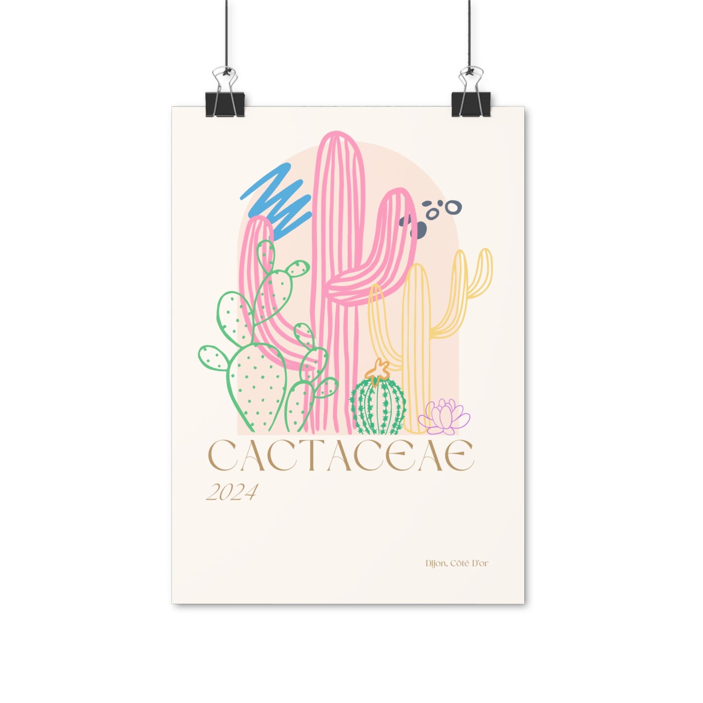 Cactaceae Vertical Posters EU