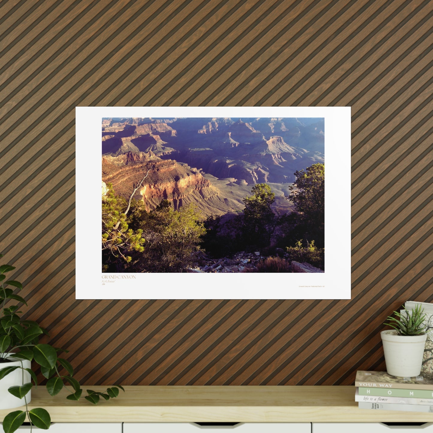 Grand Canyon Two Matte Photograph Horizontal Posters EU