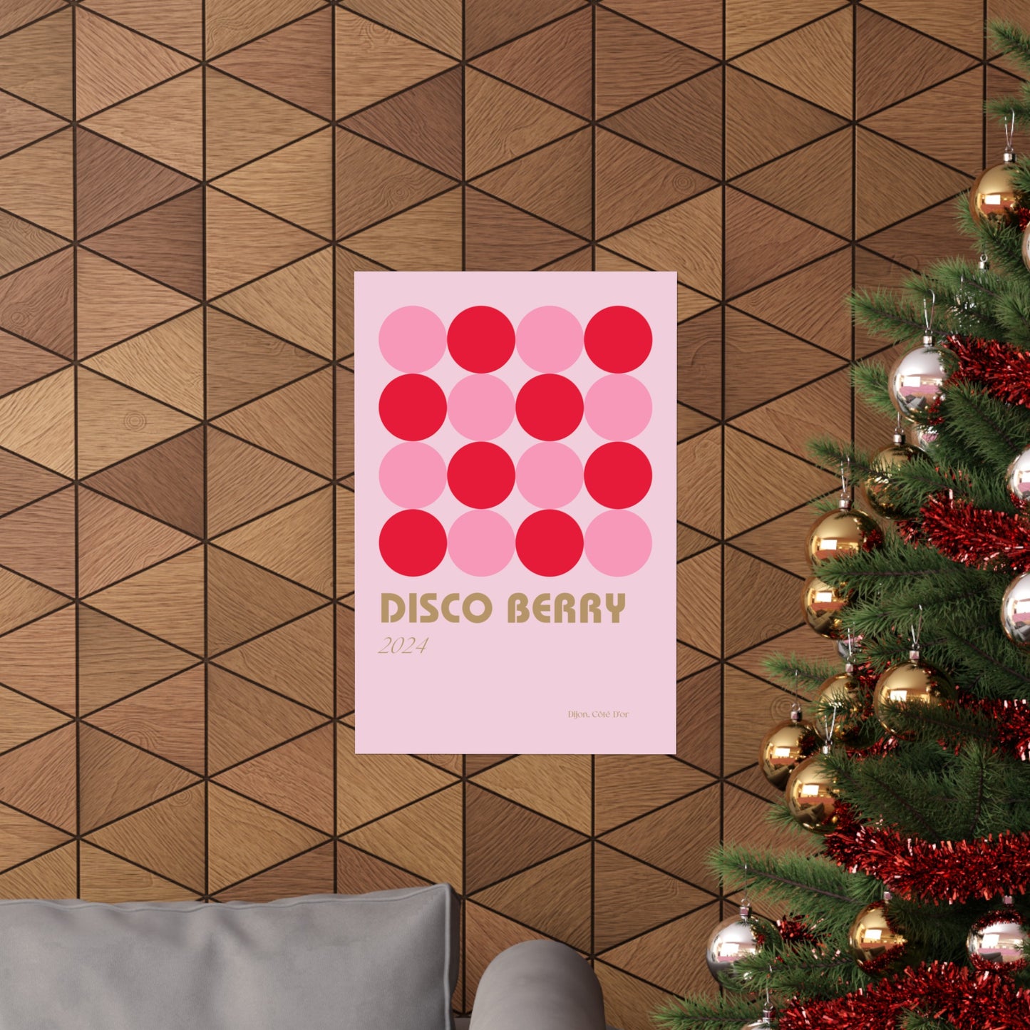 Disco Berry Vertical Posters