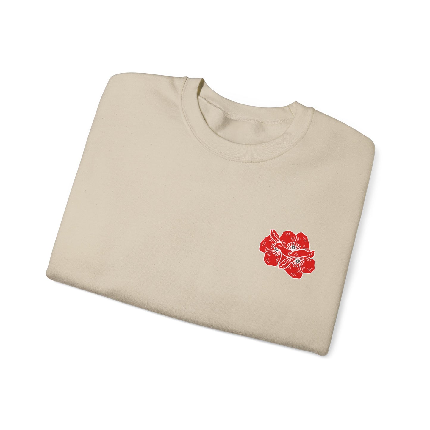 Poppies Unisex Heavy Blend™ Crewneck Sweatshirt EU