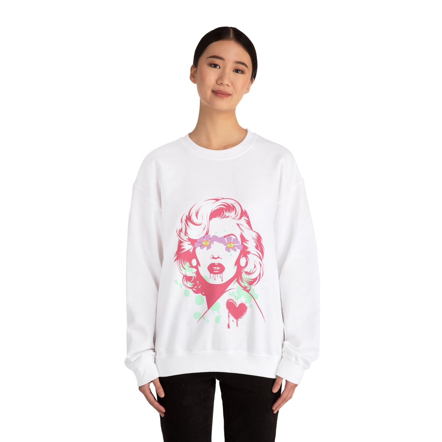 Norma Graffiti Unisex Heavy Blend™ Crewneck Sweatshirt EU