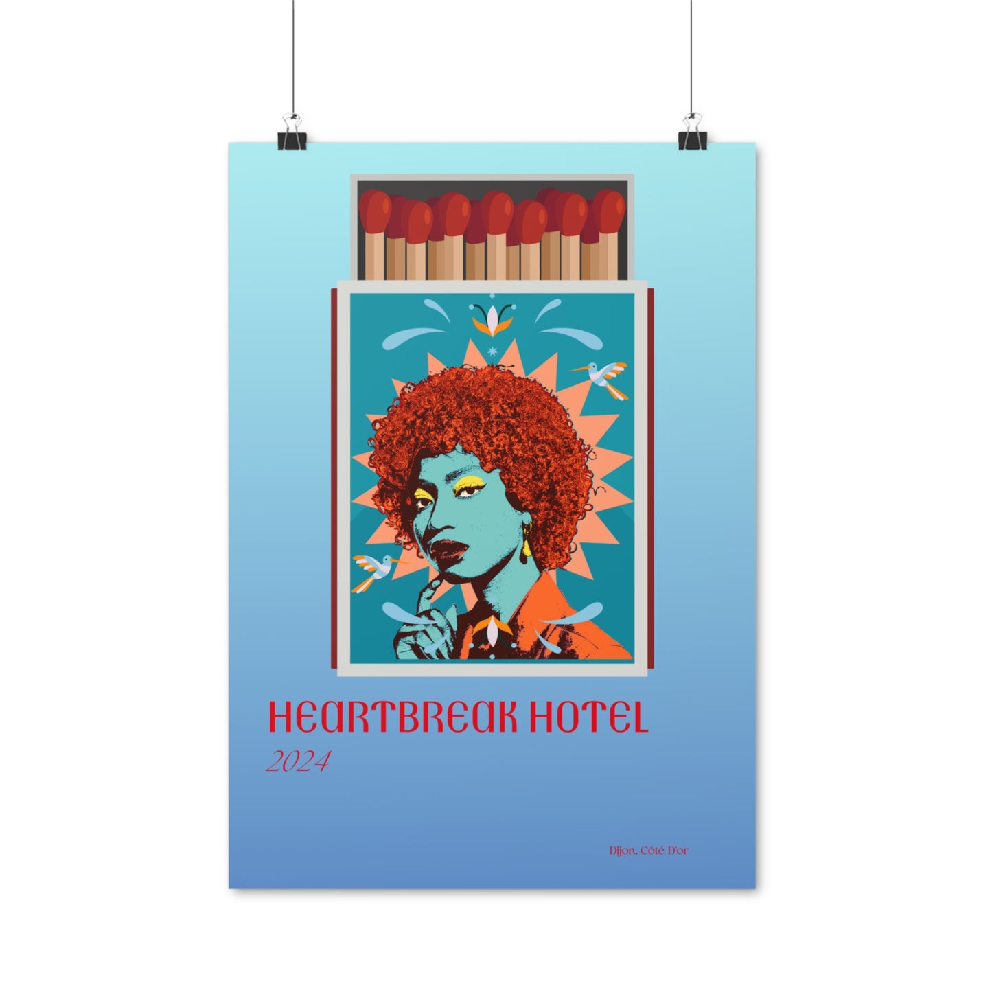 Heartbreak Hotel Vertical Posters EU