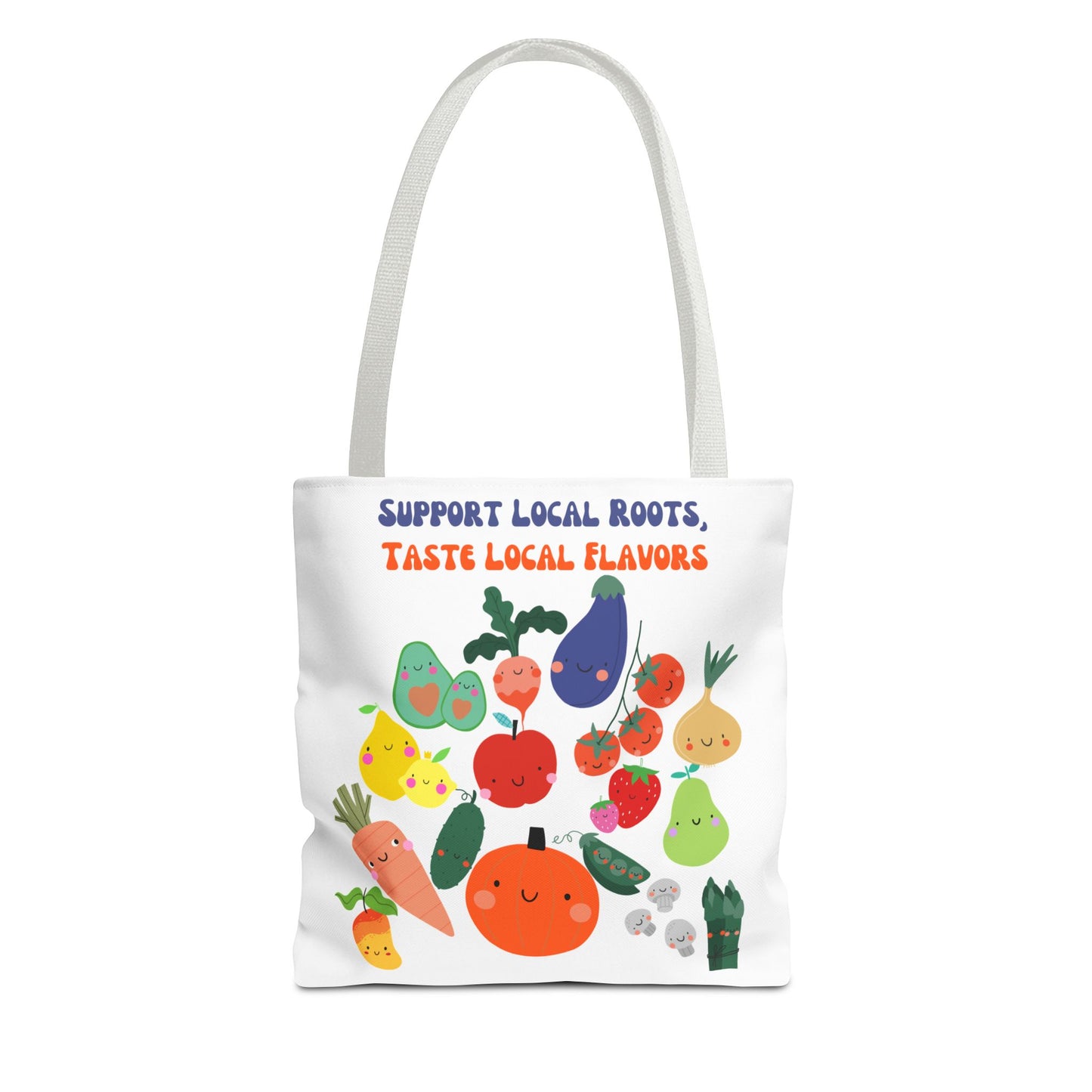 Local Roots, Local Flavors Tote Bag