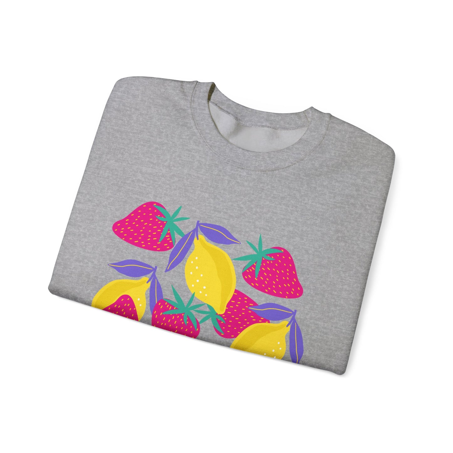 Lemons and Strawberries Unisex Heavy Blend™ Crewneck Sweatshirt