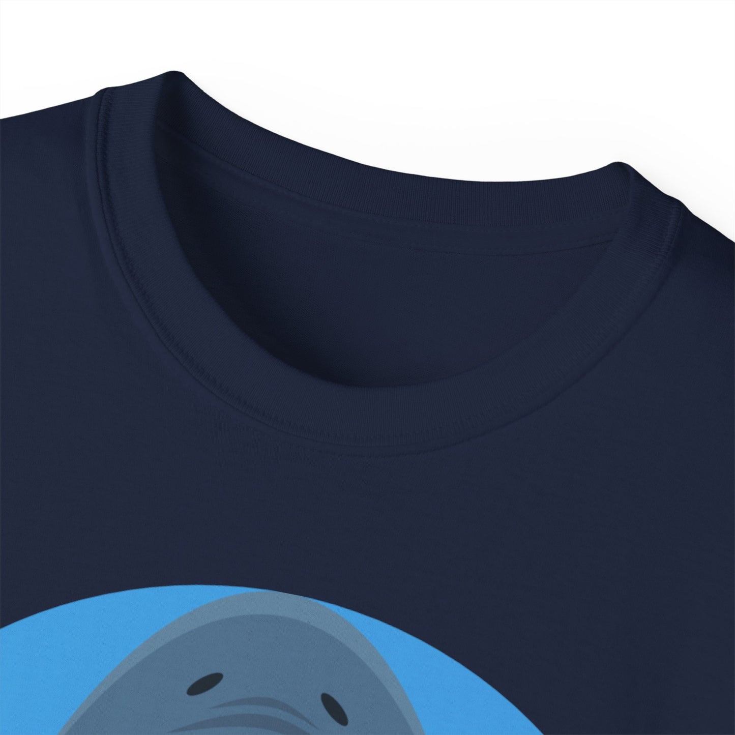 Camiseta unisex de algodón ultrafino Surfin' Shark de la UE 