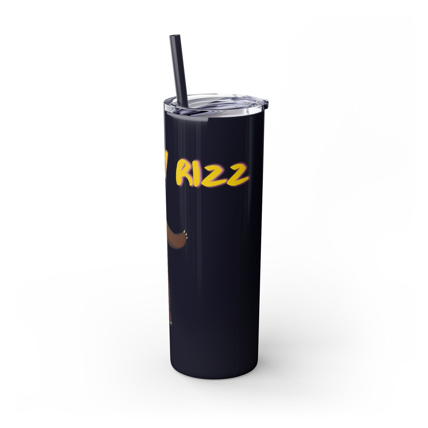 Grizzly Rizz Bear Tumbler with Straw, 20oz