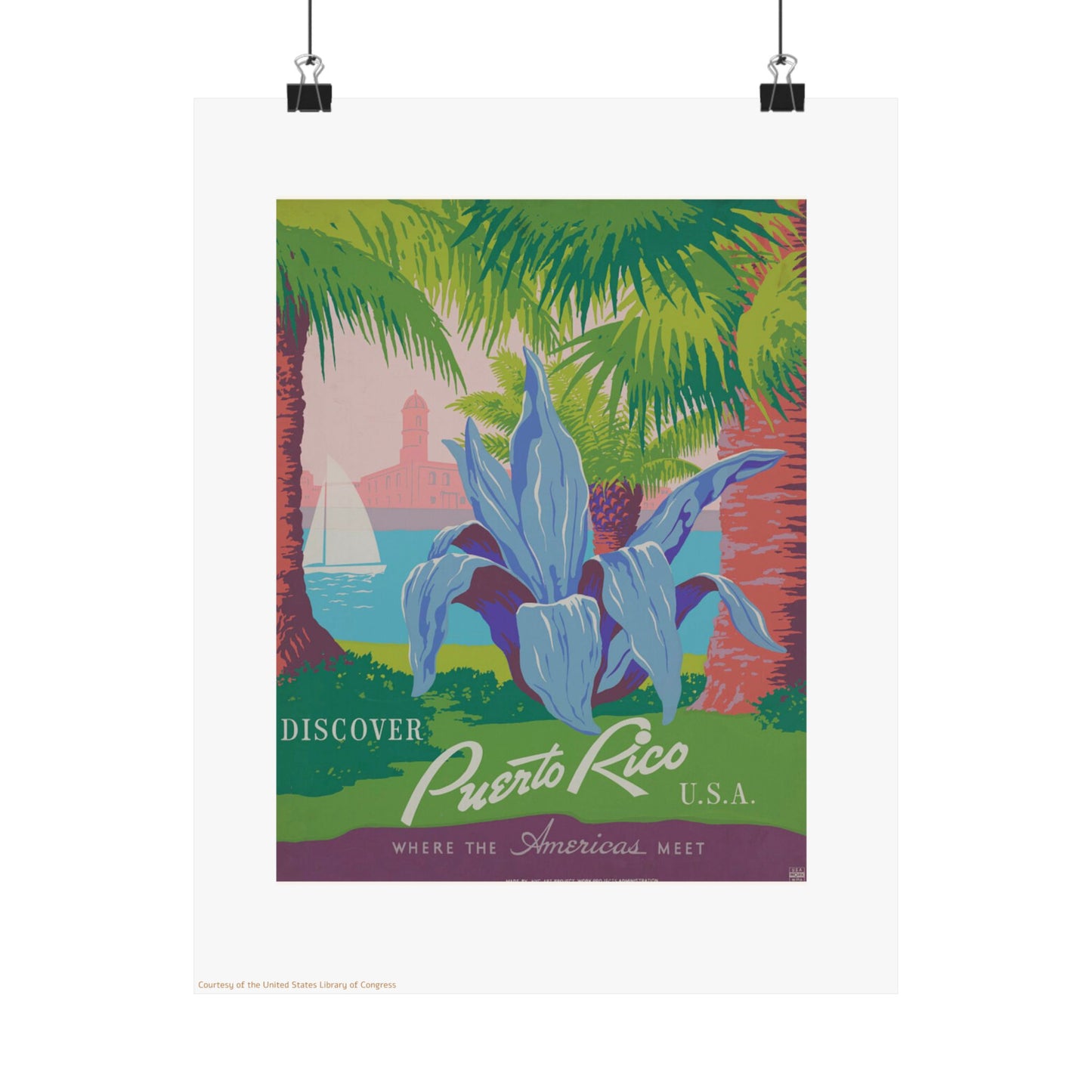 Puerto Rico Vertical Poster