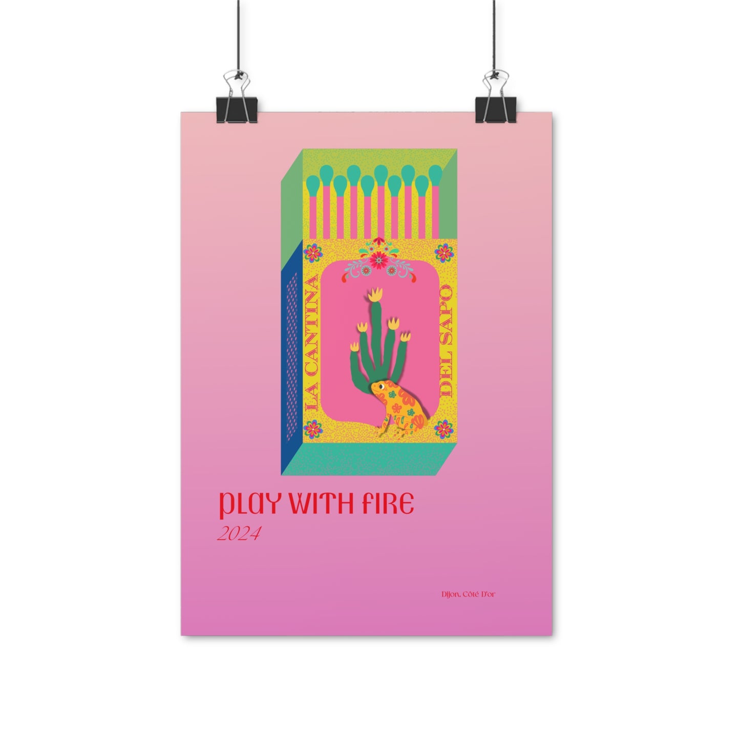 Play With Fire Vertical Posters EU