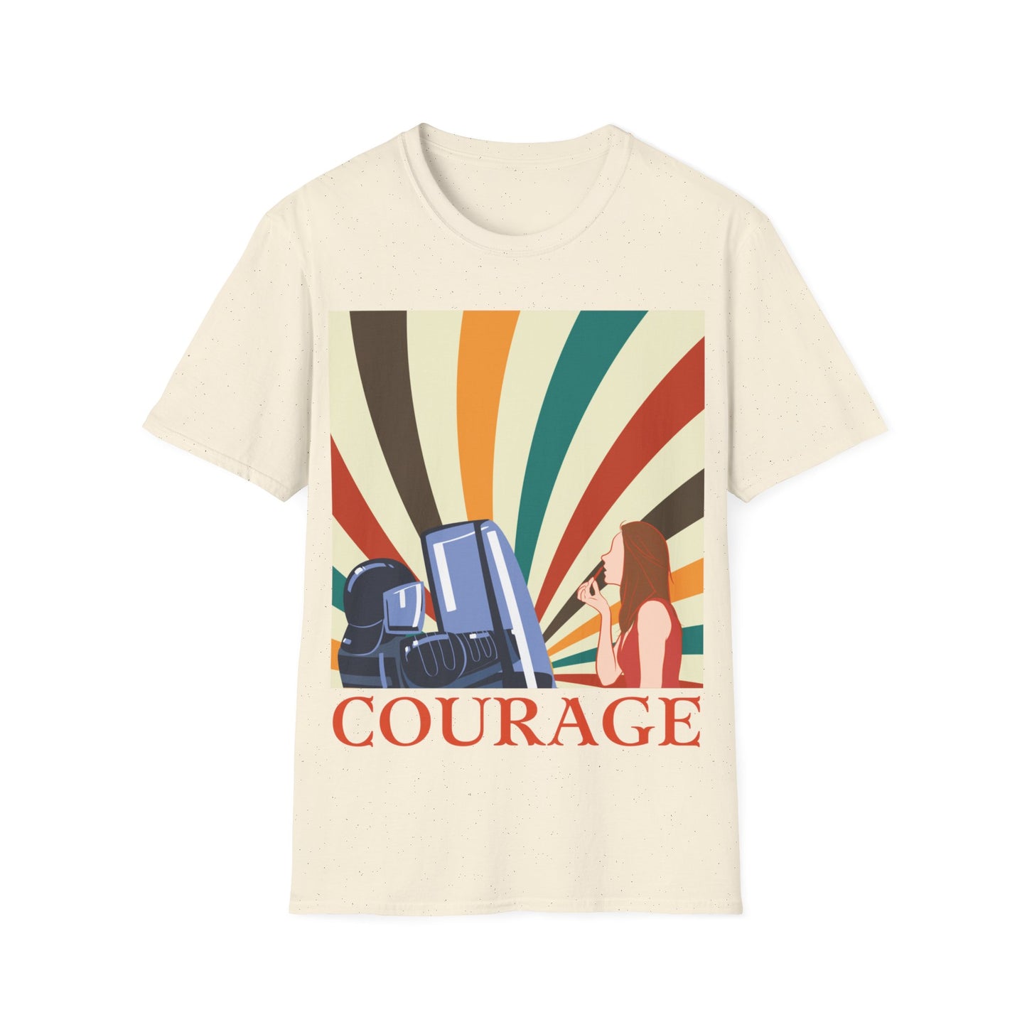 Courage Unisex Softstyle T-Shirt