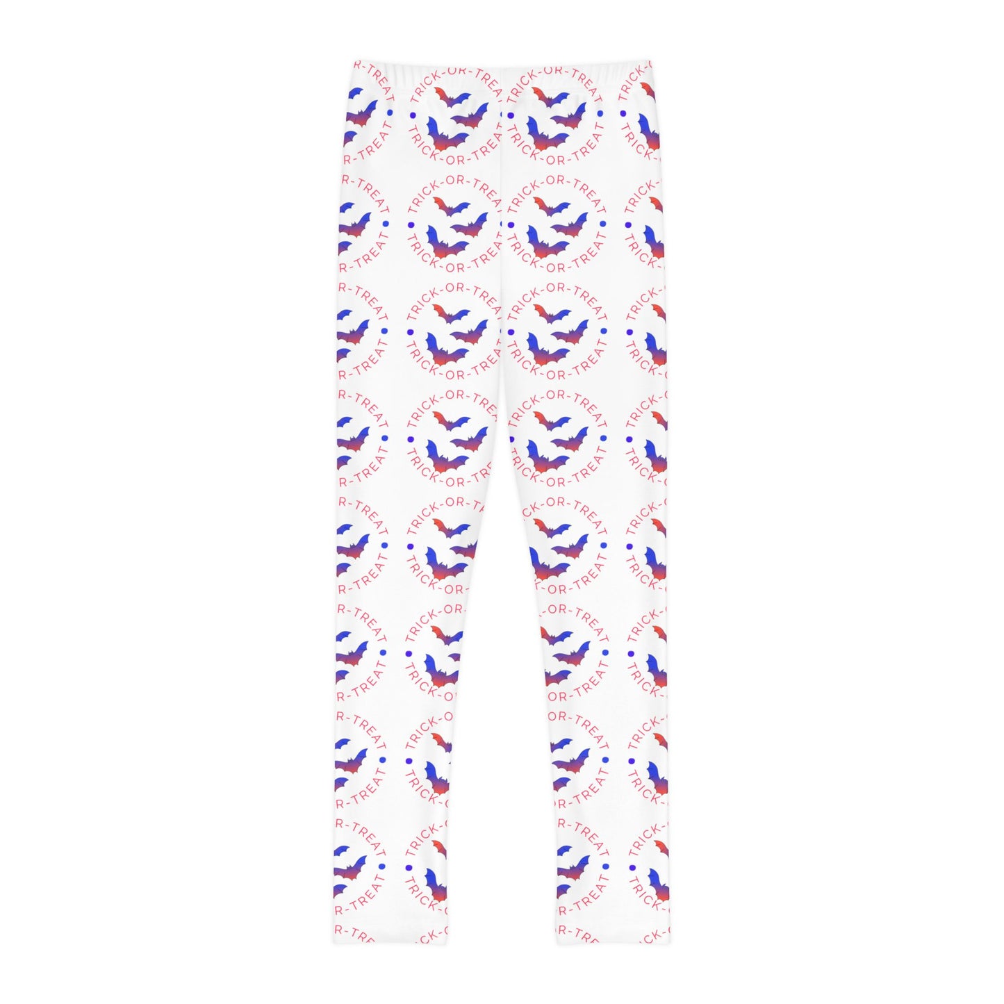 Halloween Bats Kids Full-Length Leggings