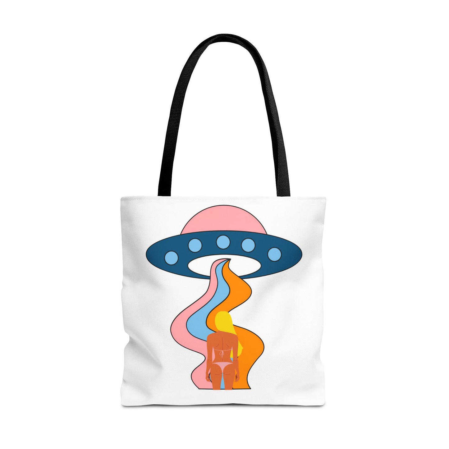 Bikini Abduction Tote Bag