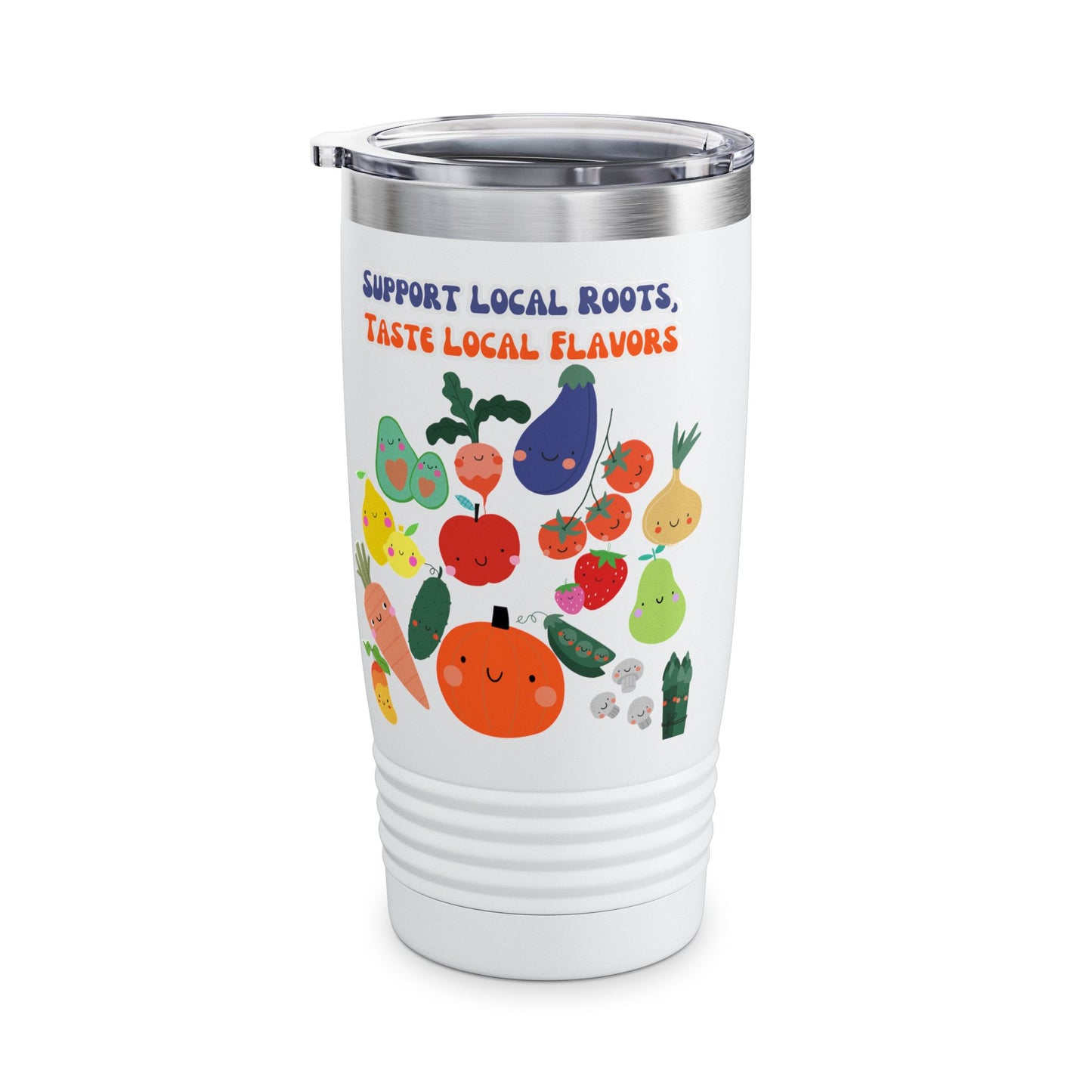 Vaso Ringneck de 20 oz con raíces locales y sabores locales