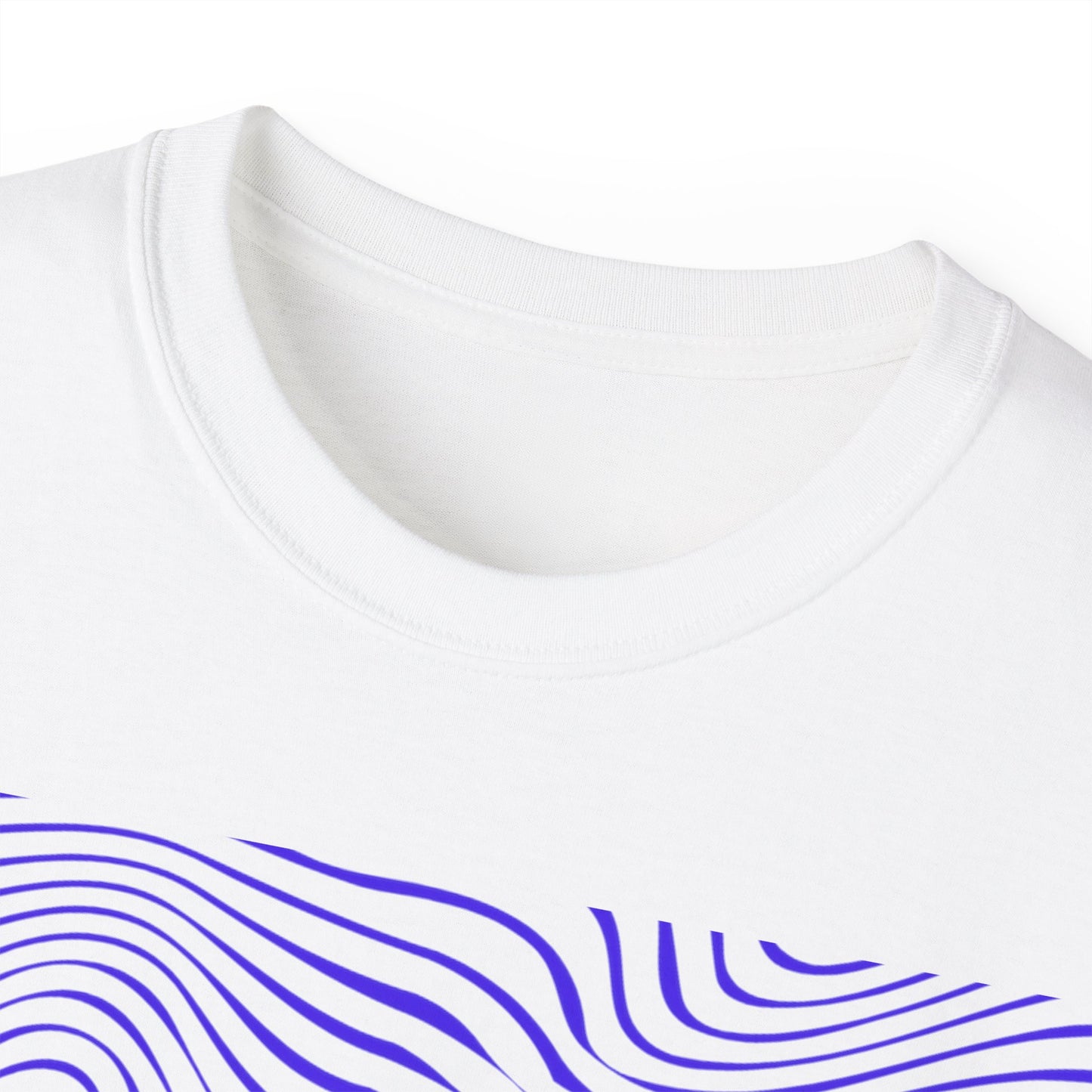 Camiseta unisex de algodón ultrafino Waves EU