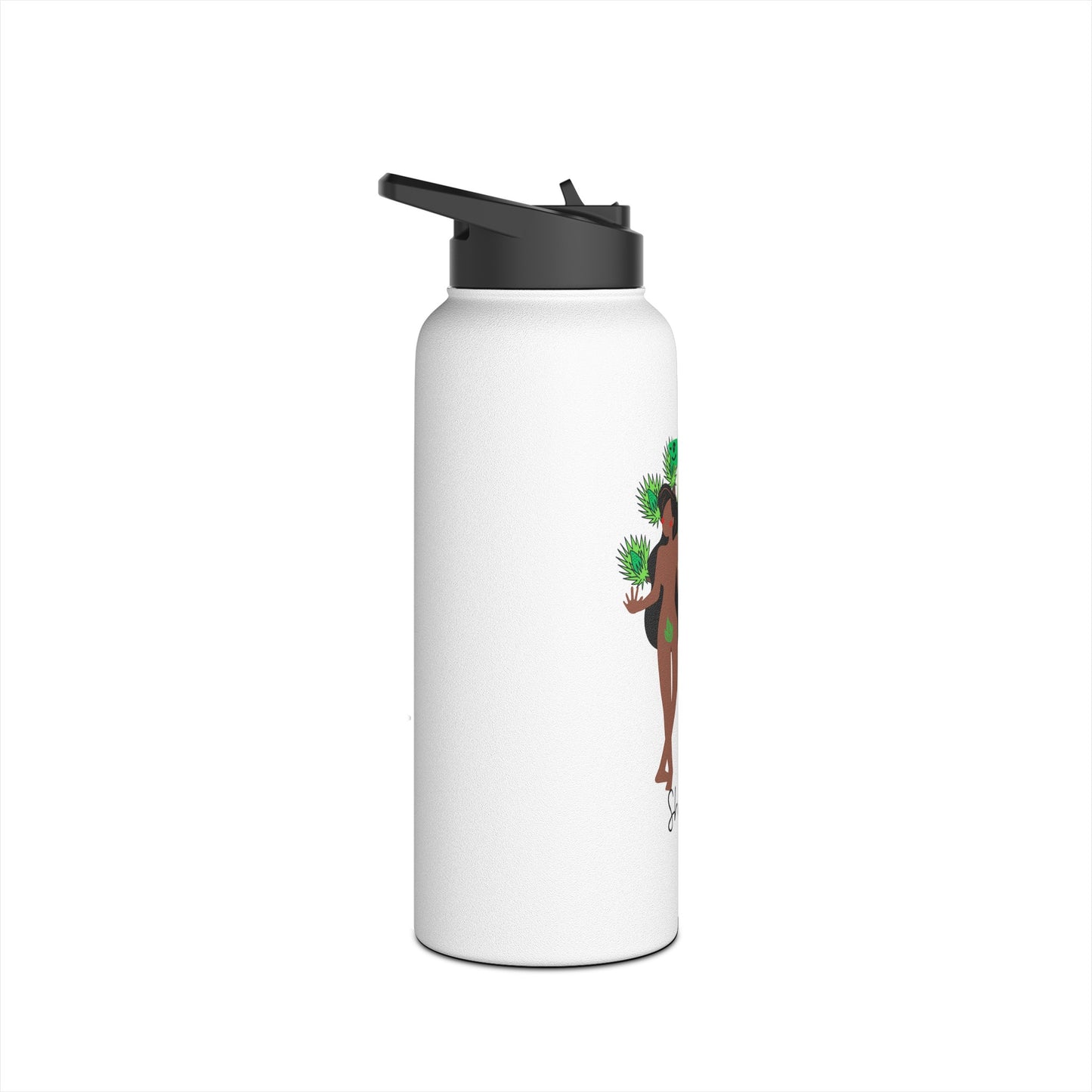 Eve She Ate Stainless Steel Water Bottle, Standard Lid