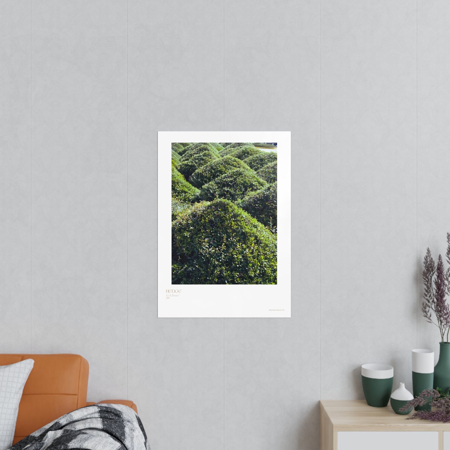 Hedge Photograph Vertical Posters EU