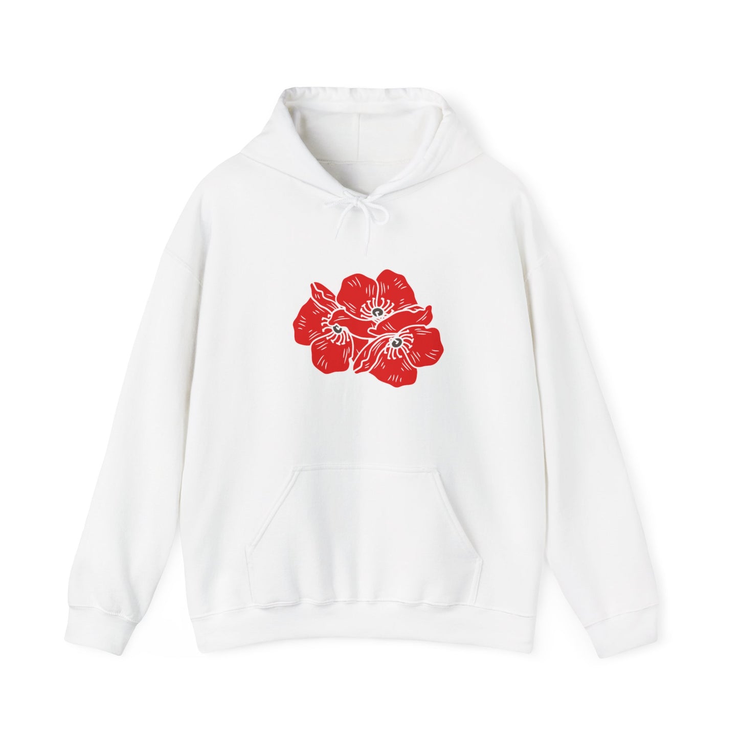 Poppies Unisex Heavy Blend™ Hooded Sweatshirt EU