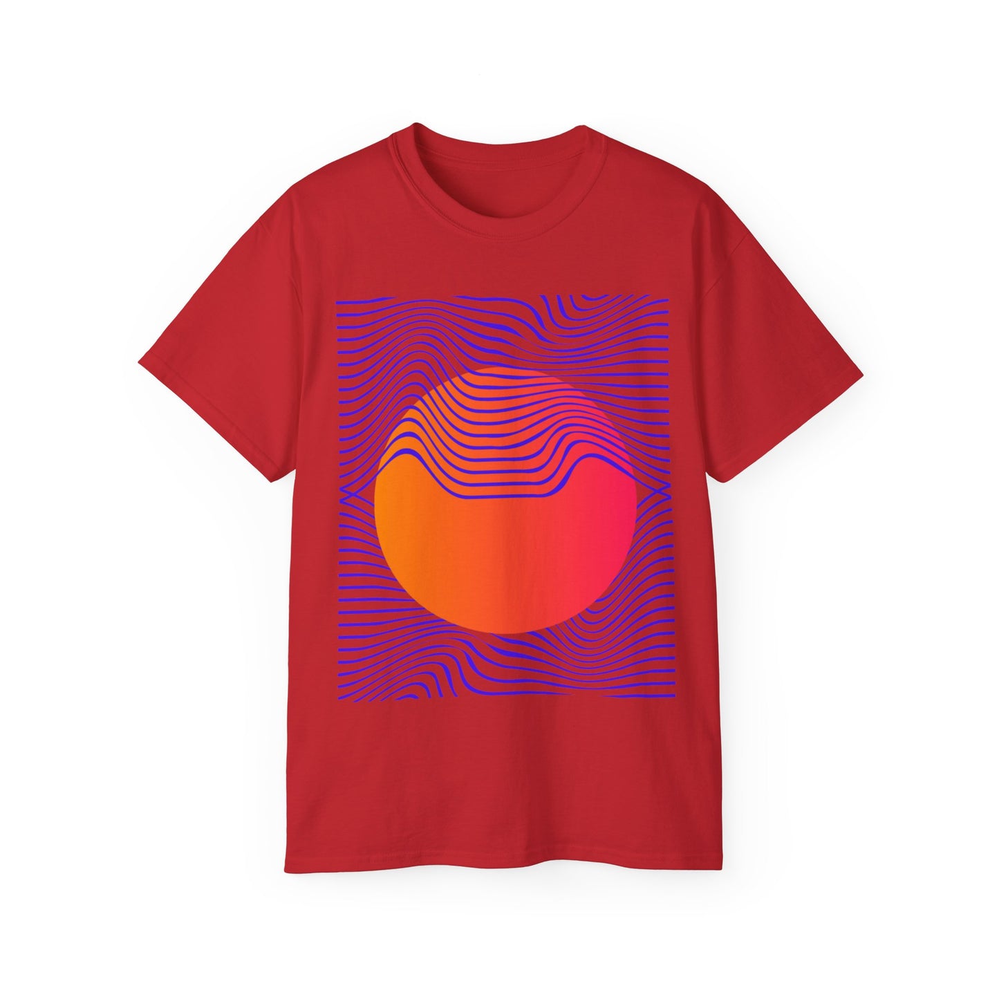 Camiseta unisex de algodón ultrafino Waves EU