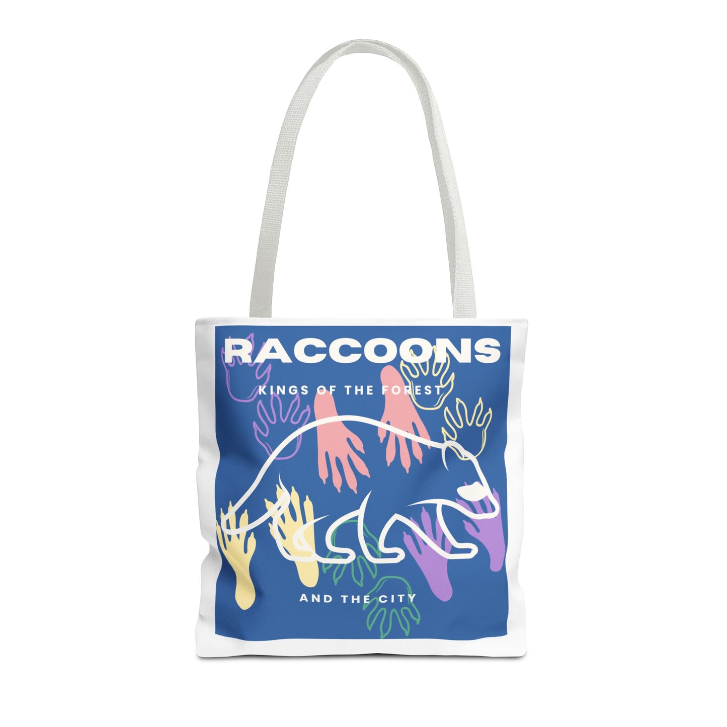 Kings of City Forest Raccoons Tote Bag