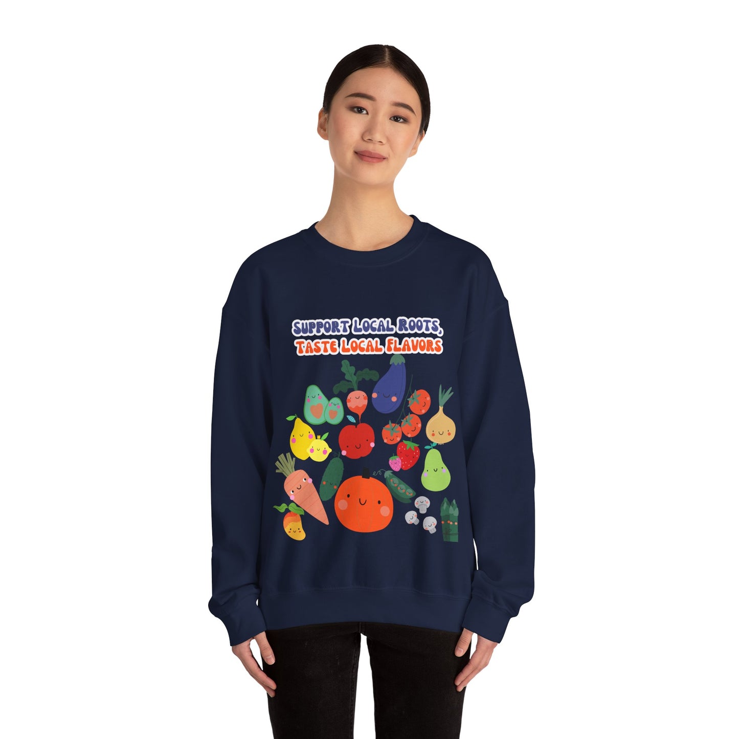 Local Roots Club Unisex Heavy Blend™ Crewneck Sweatshirt