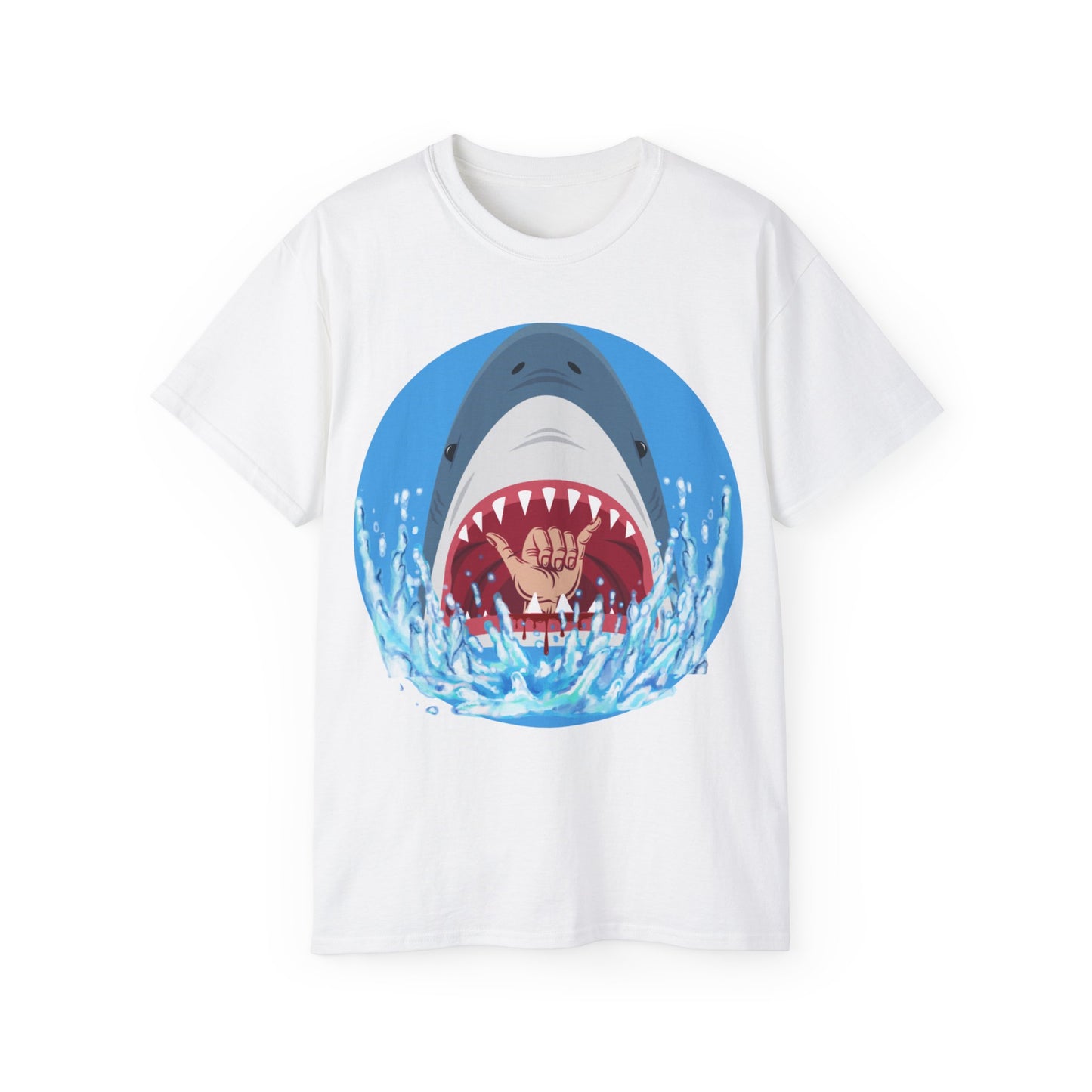 Surfin' Shark Unisex Ultra Cotton Tee