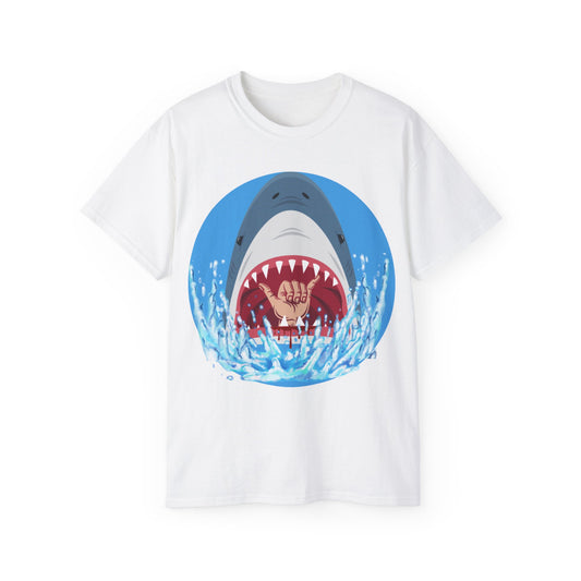 Surfin' Shark Unisex Ultra Cotton Tee