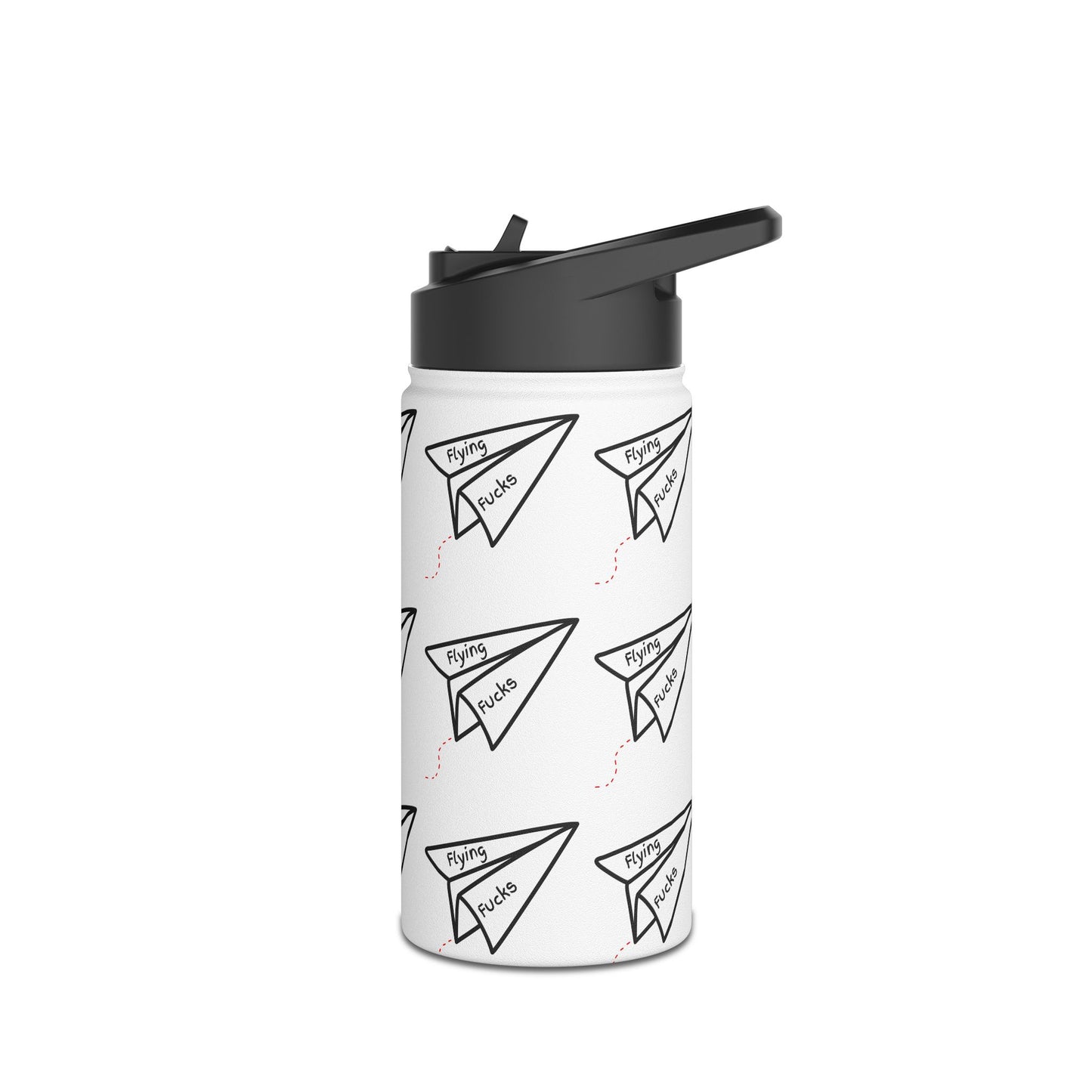 Flying Friggs Stainless Steel Water Bottle, Standard Lid