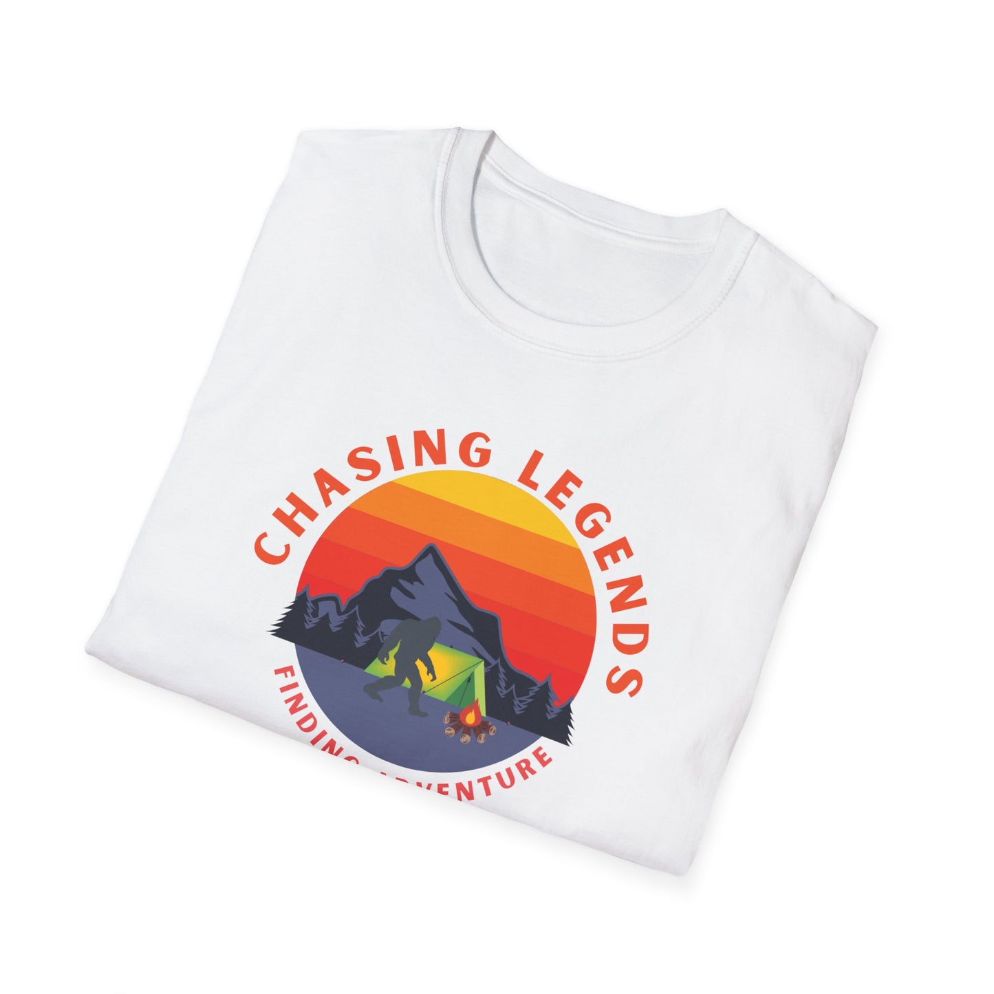 Bigfoot Adventure: Chasing Legends Unisex Softstyle T-Shirt EU