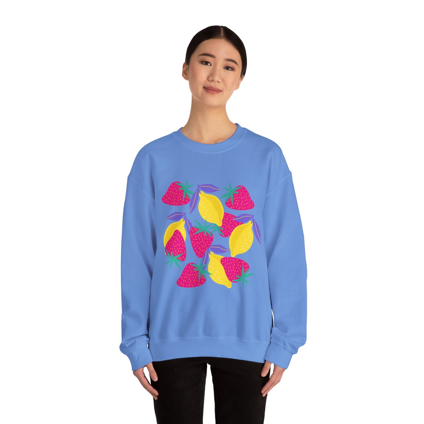 Lemons and Strawberries Unisex Heavy Blend™ Crewneck Sweatshirt