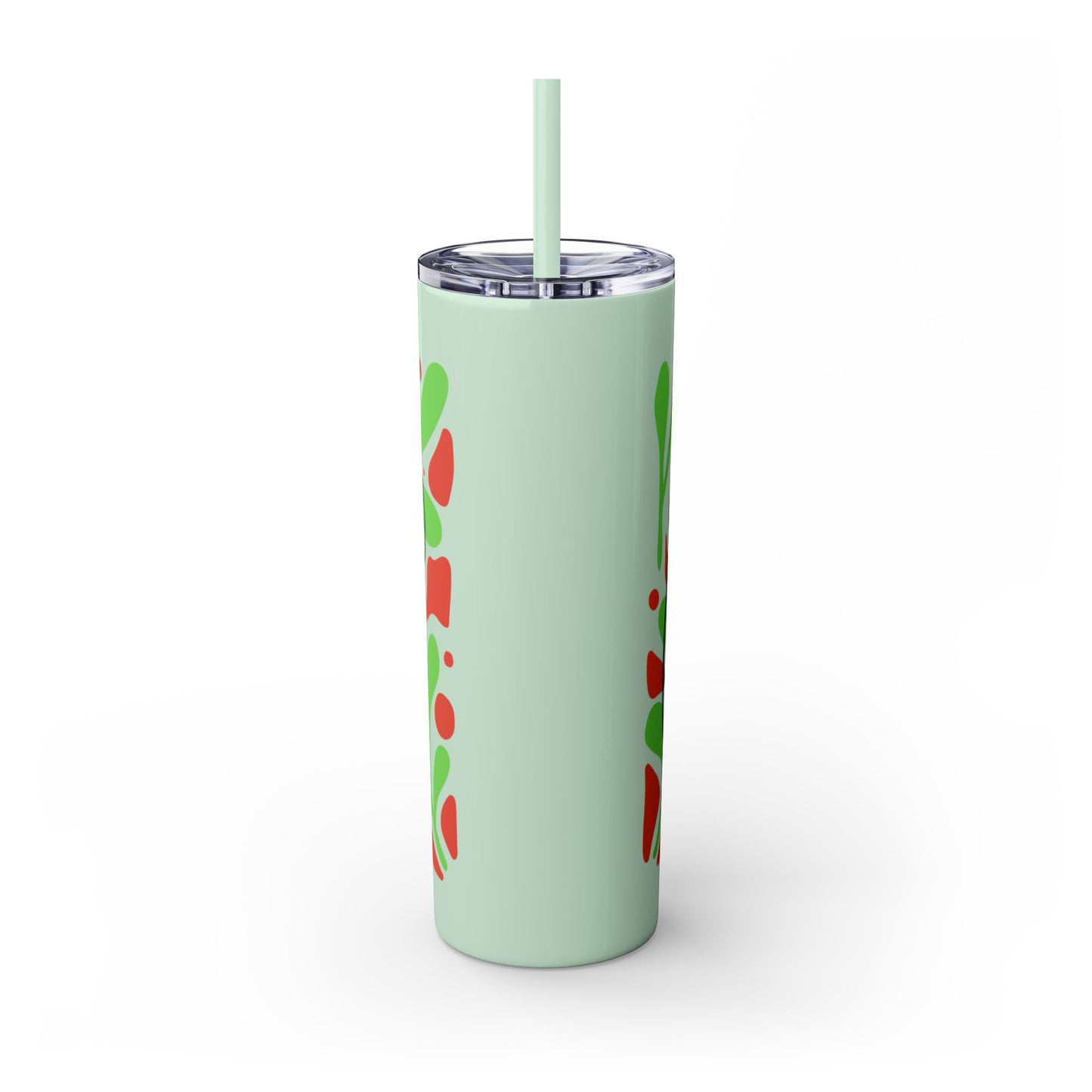 Capybara Skinny Tumbler with Straw, 20oz