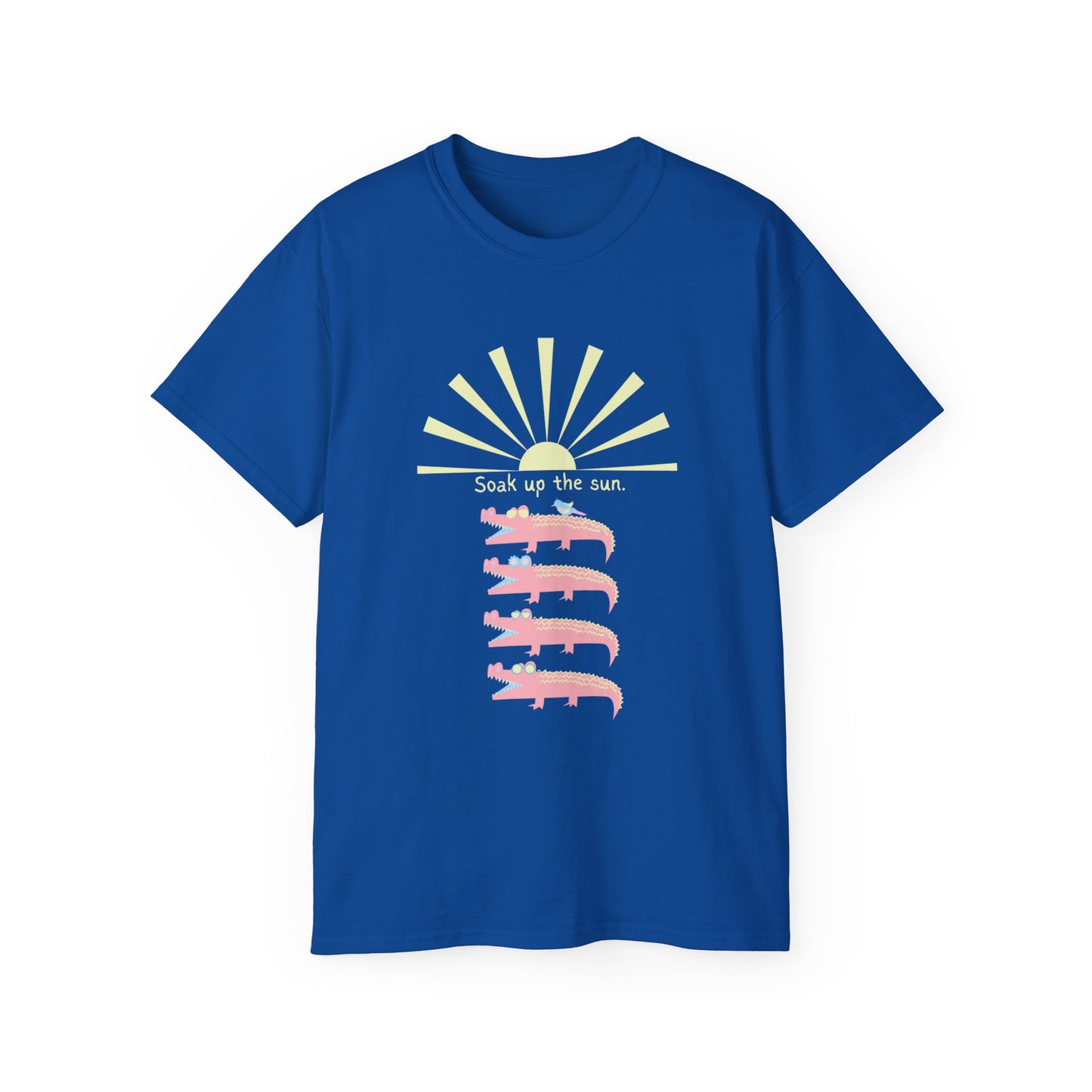 Camiseta unisex de algodón ultra fino Soak Up the Sun de la UE