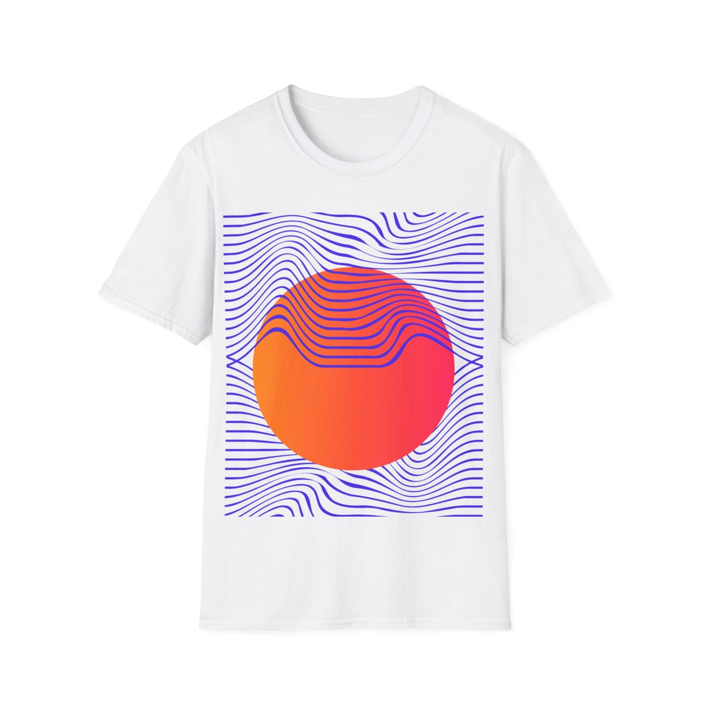 Waves Unisex Softstyle T-Shirt