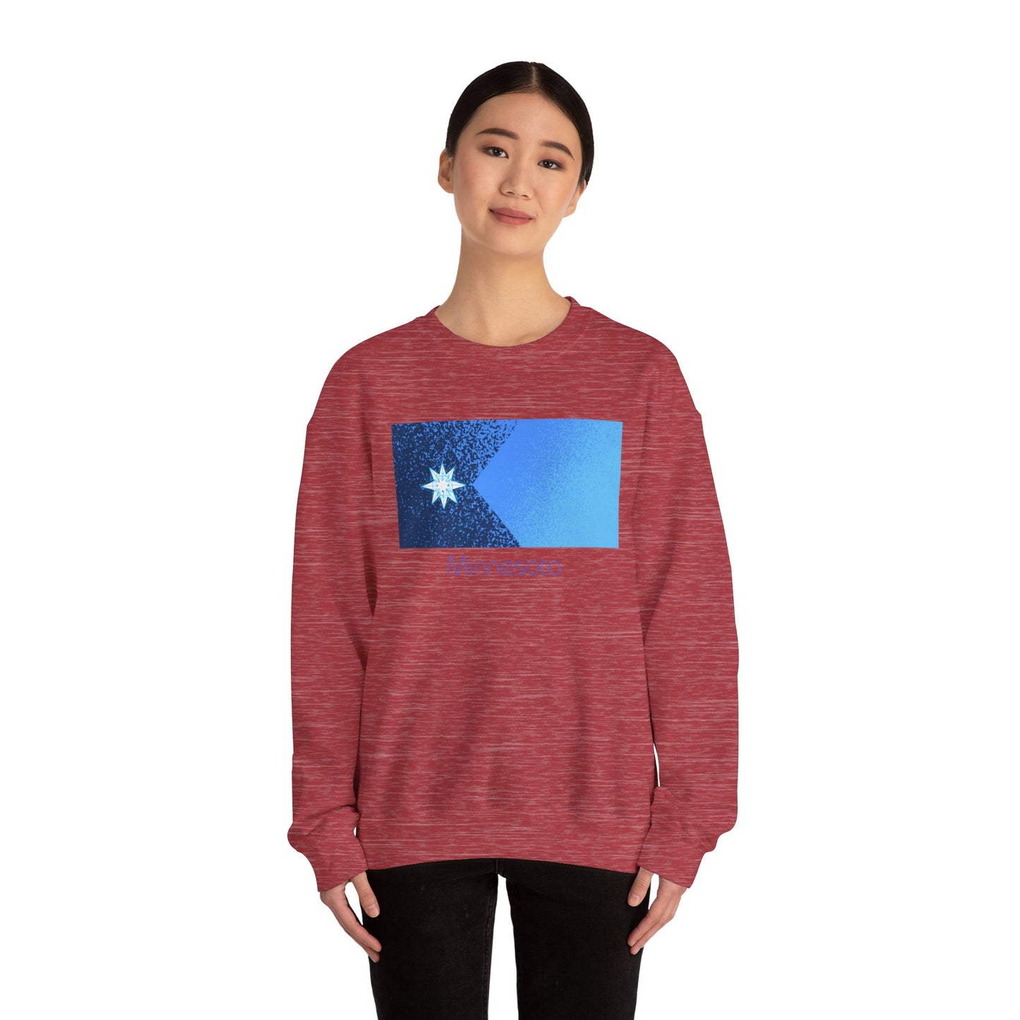 Modern Minnesota Unisex Heavy Blend™ Crewneck Sweatshirt