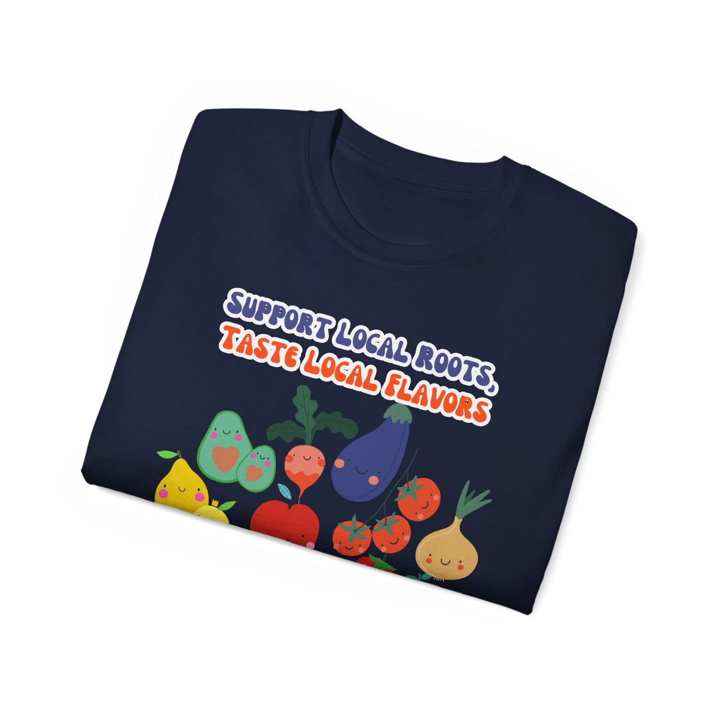 Local Roots Local Flavors Unisex Ultra Cotton Tee