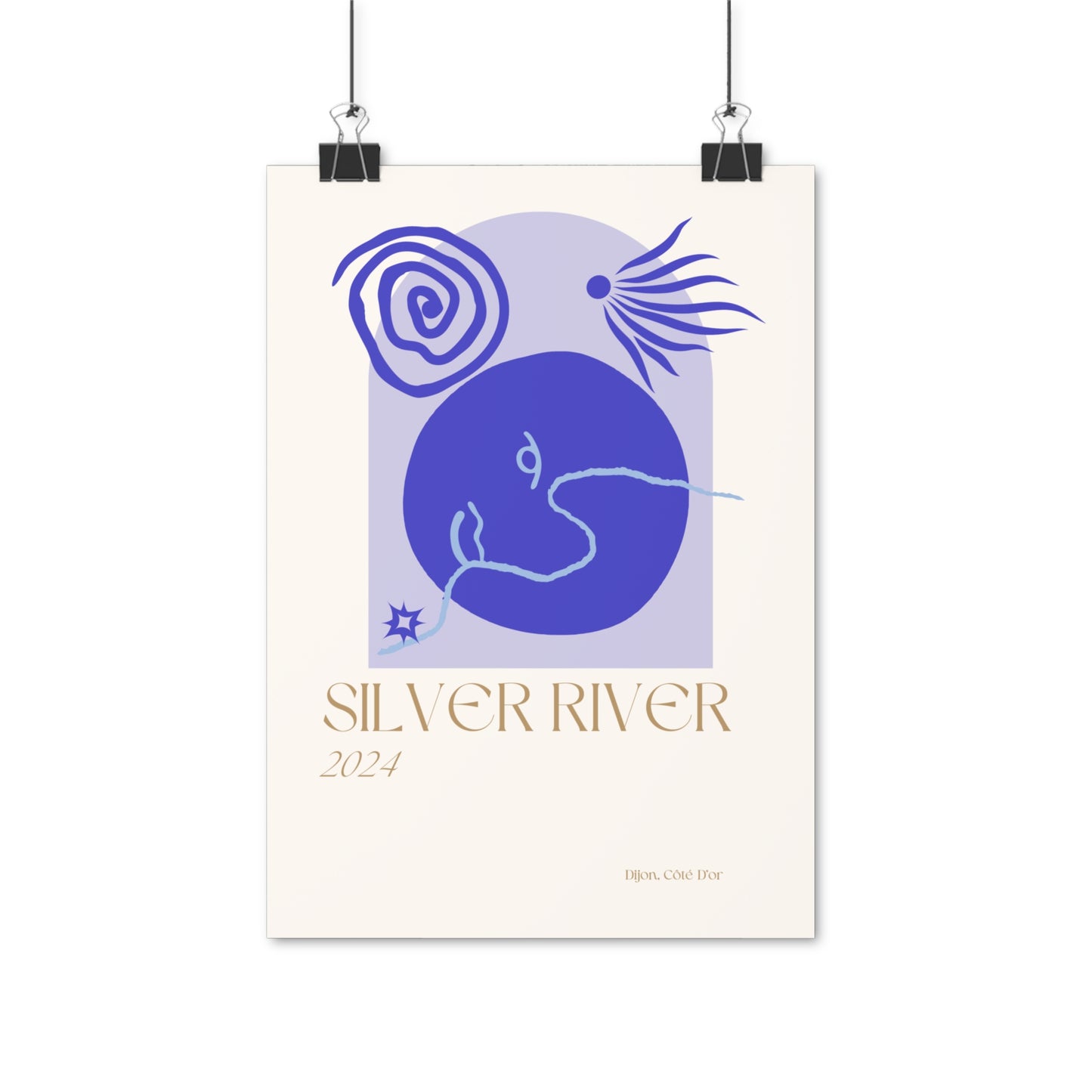 Silver River Vertical Posters EU