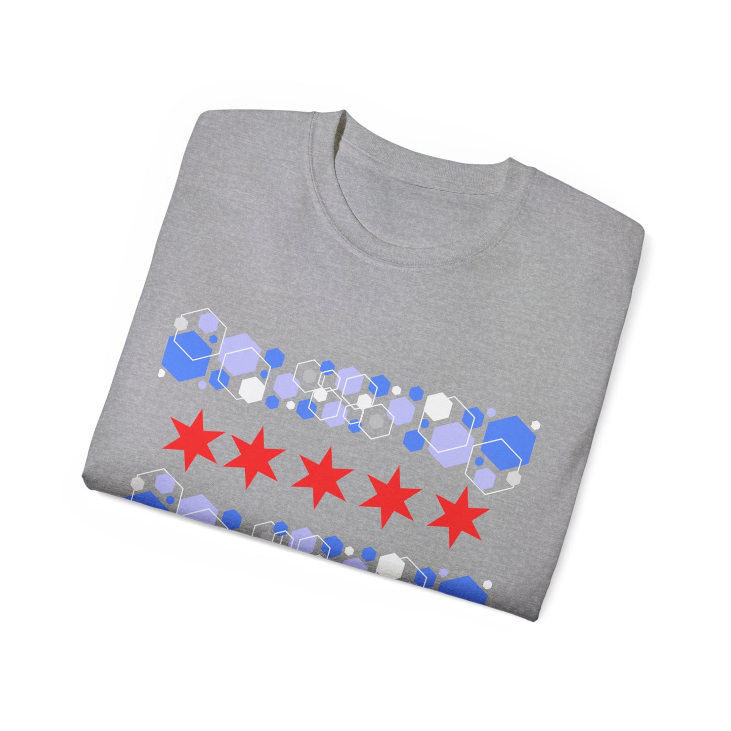 Camiseta unisex de algodón ultramoderno Chicago 