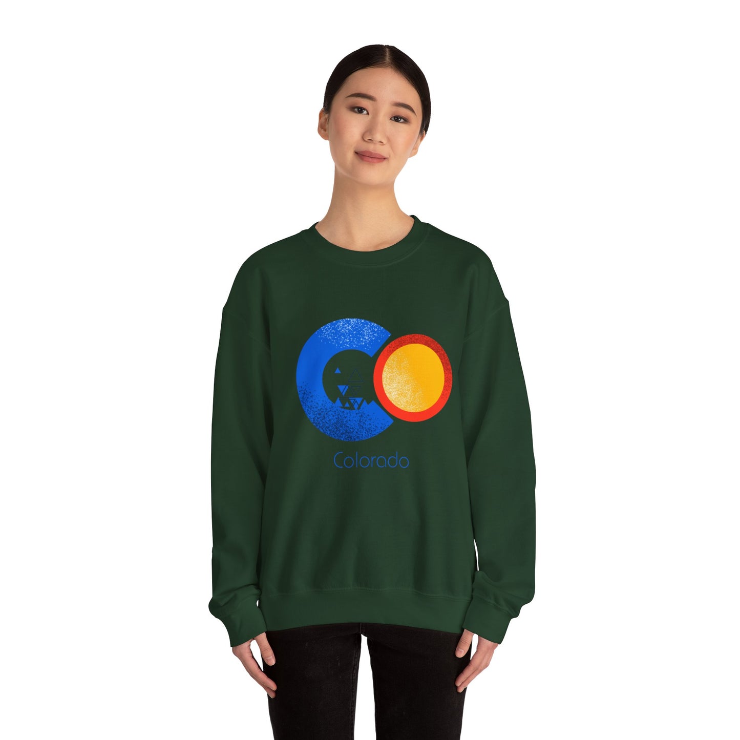 Modern Colorado Unisex Heavy Blend™ Crewneck Sweatshirt EU