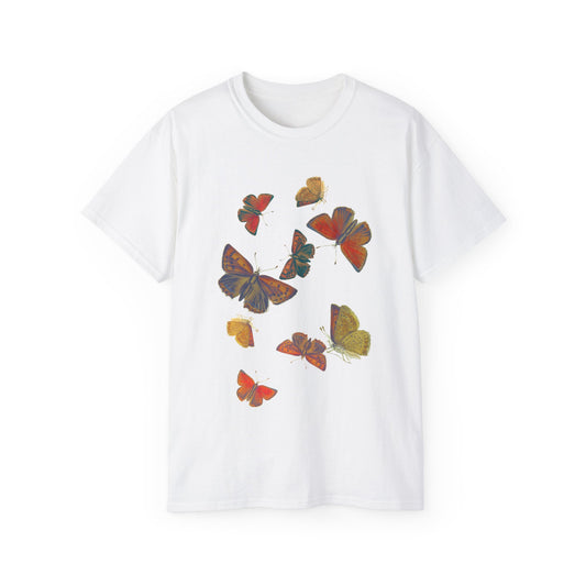 Butterfly Illustration Ultra Cotton Tee EU