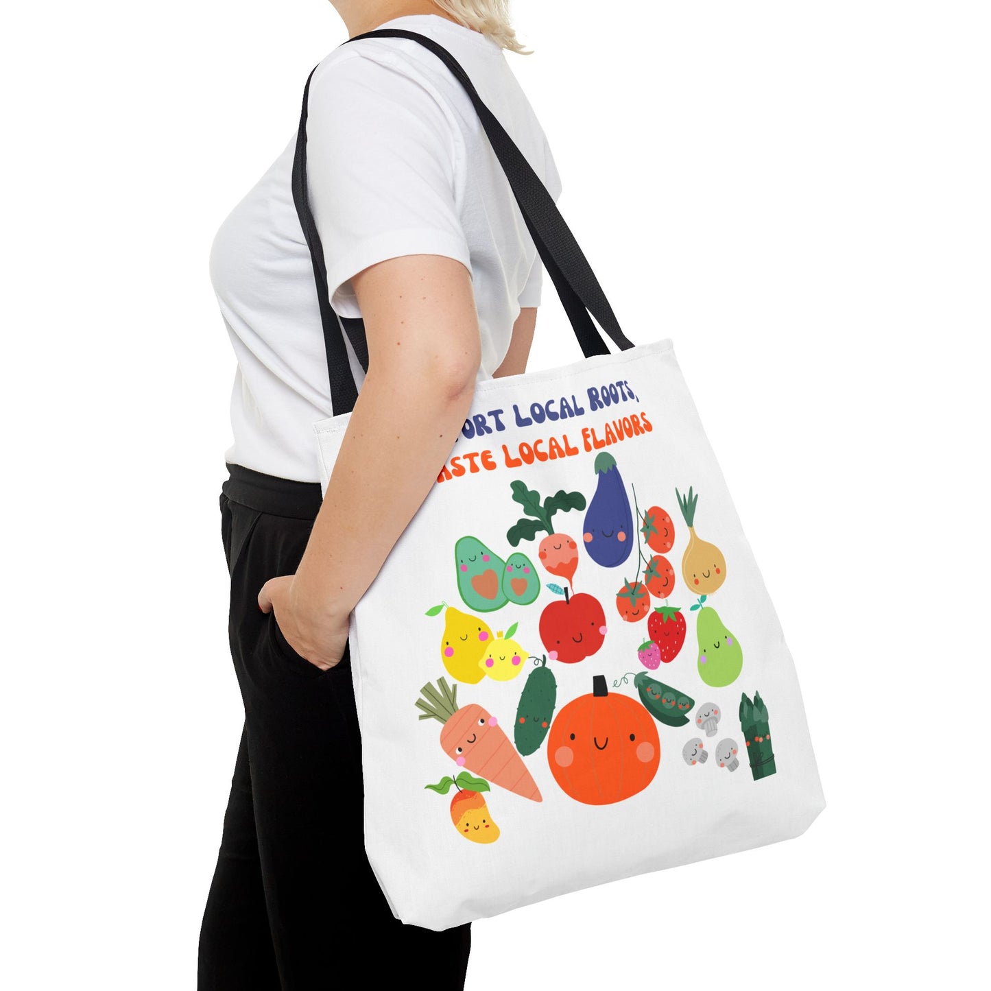 Local Roots, Local Flavors Tote Bag