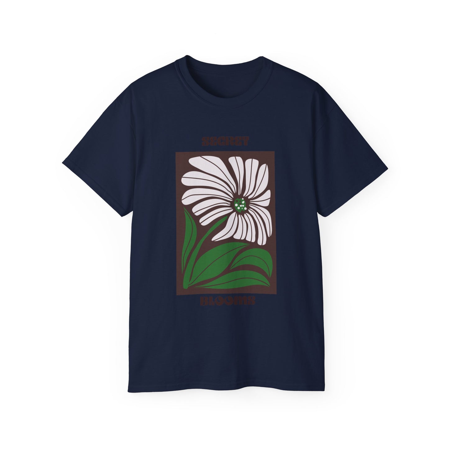 Camiseta de algodón ultra fino Secret Blooms de la UE