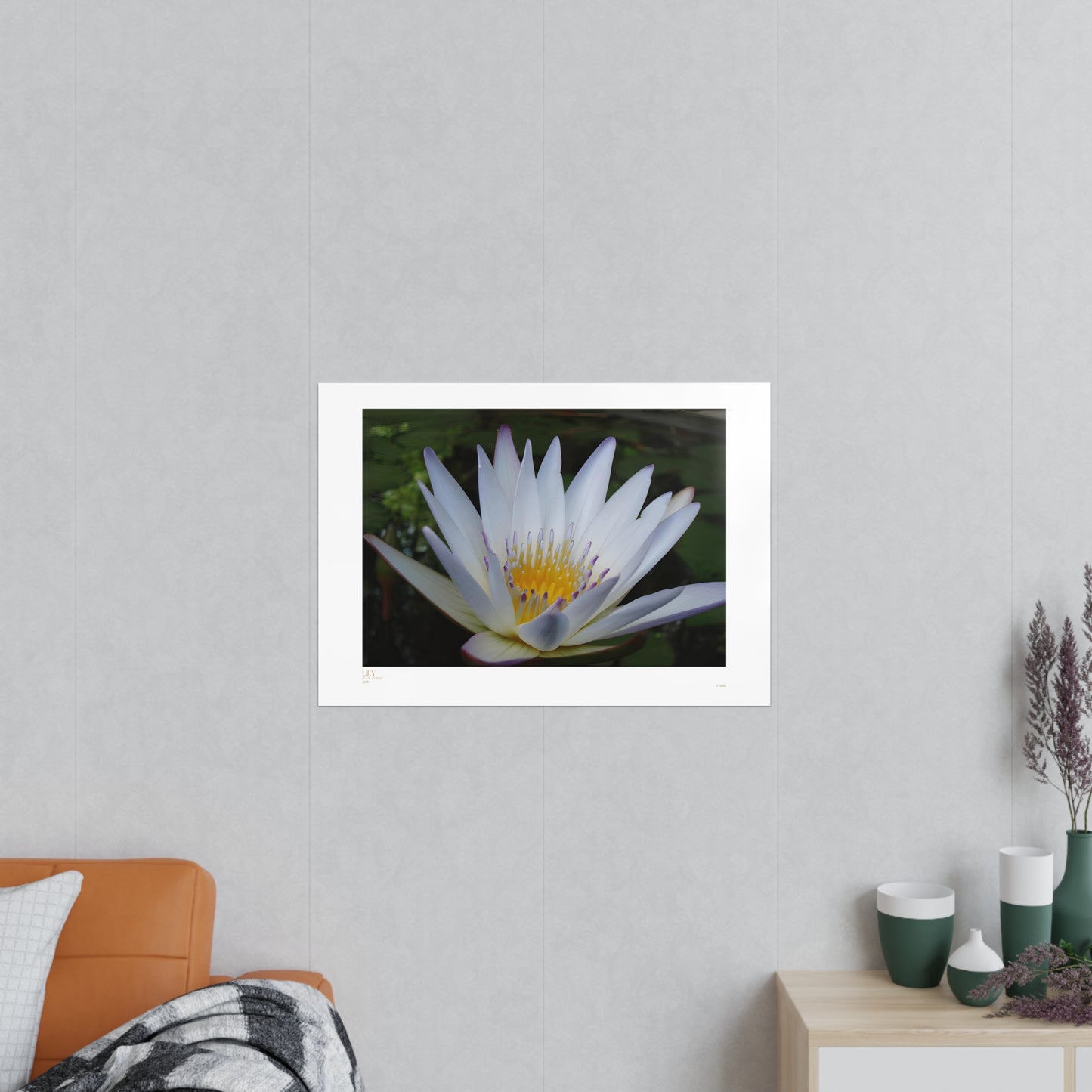 Lily Matte Photograph Horizontal Posters EU