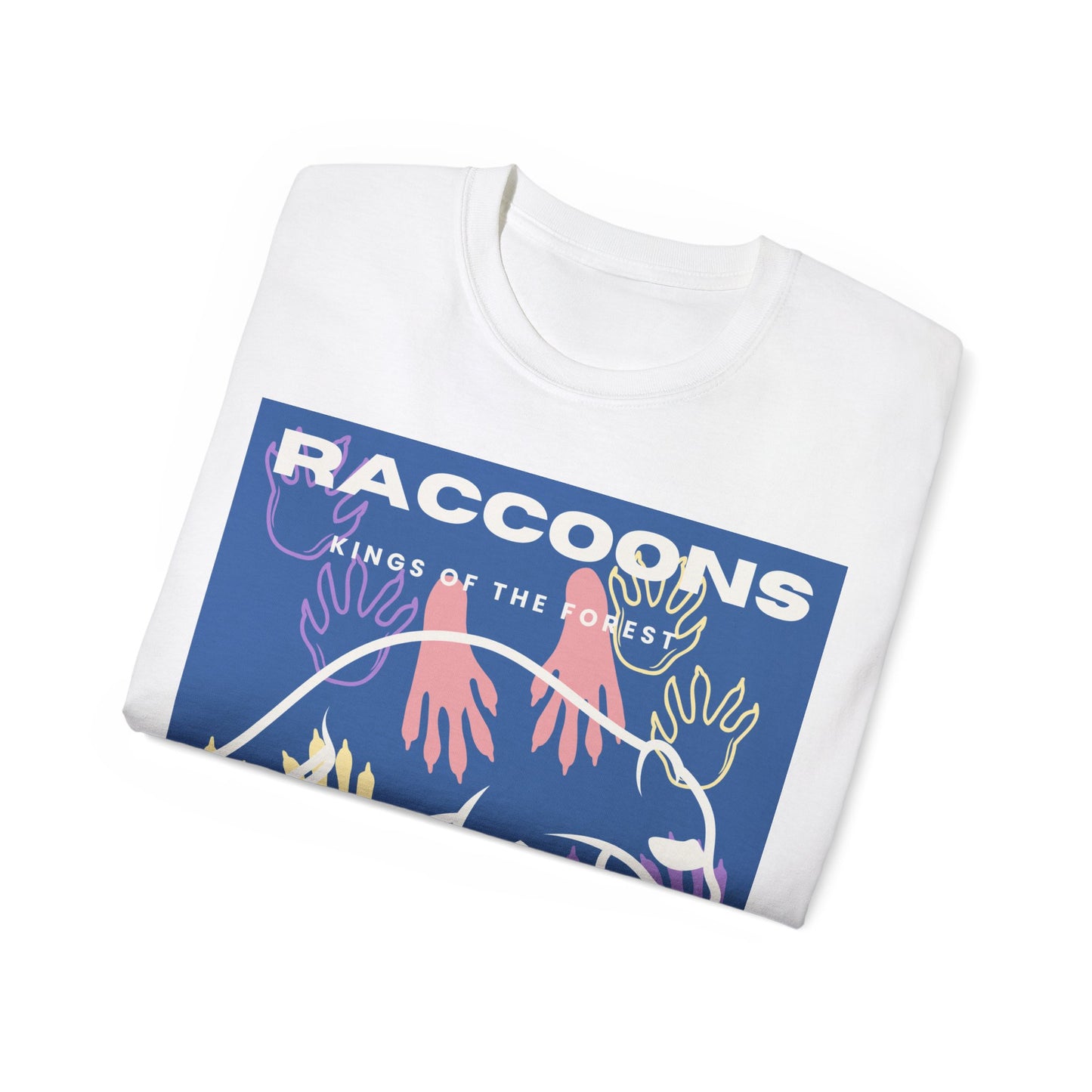 Kings of City Forest Raccoons Unisex Ultra Cotton Tee