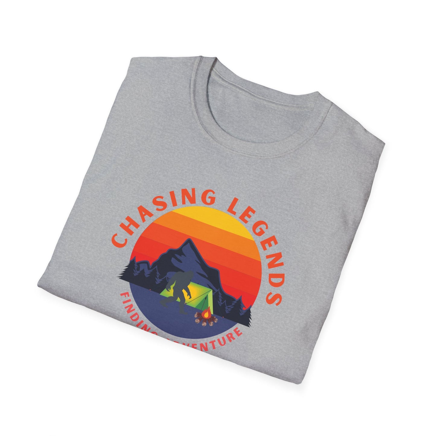 Bigfoot Adventure: Chasing Legends Unisex Softstyle T-Shirt EU