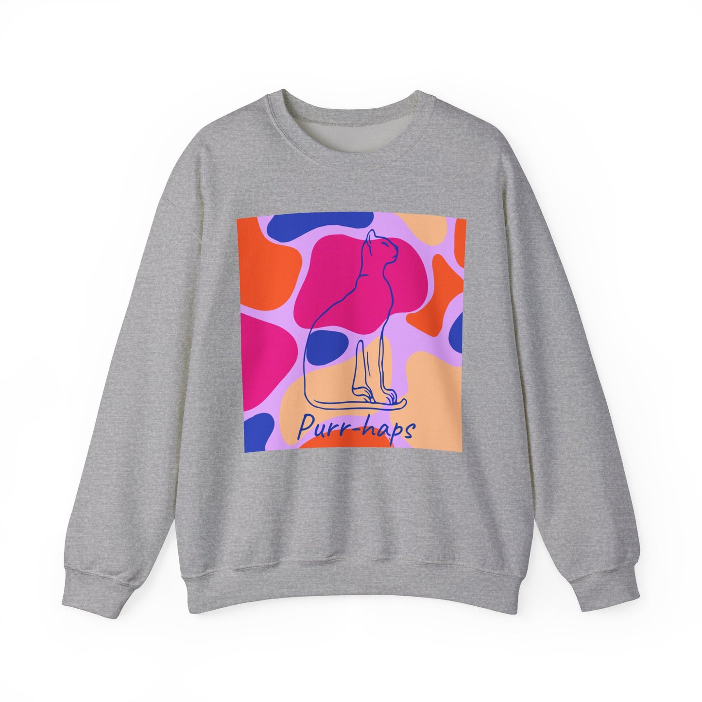 Purr-haps Unisex Heavy Blend™ Crewneck Sweatshirt