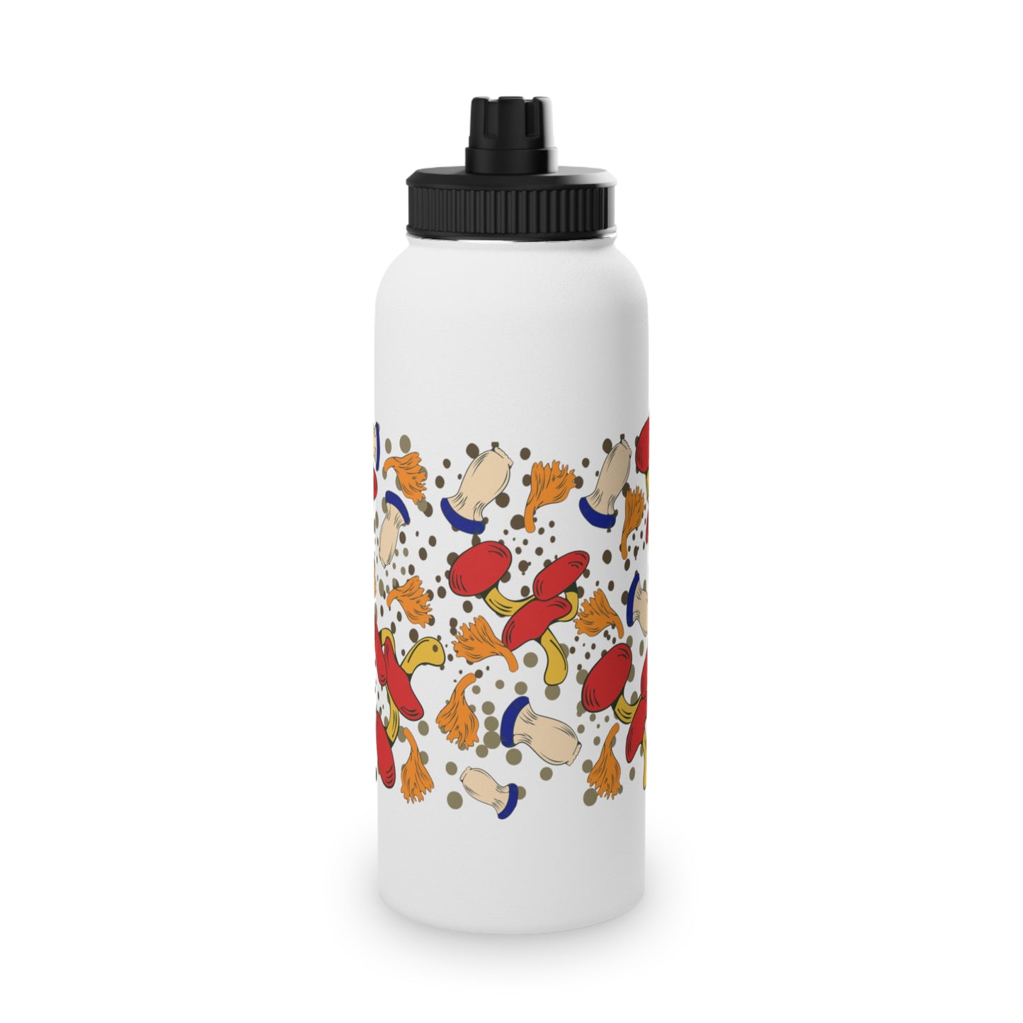 Mushrooms Stainless Steel Water Bottle, Standard Lid EU