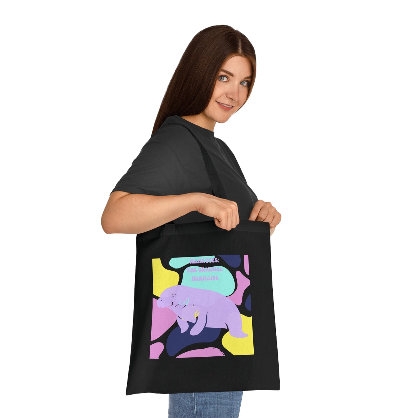 The Original Mermaid Manatee Tote Bag EU